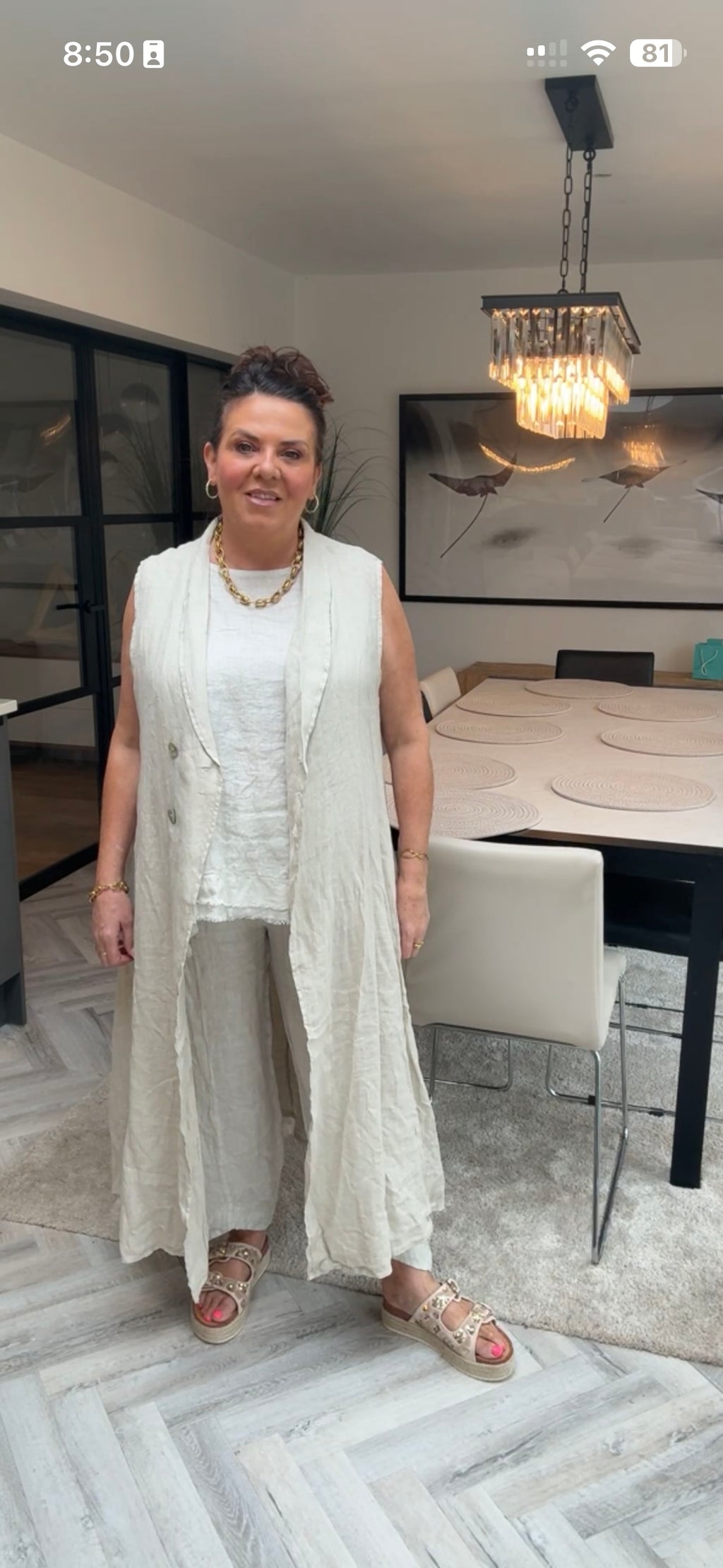 Amalfi Longline Waistcoat