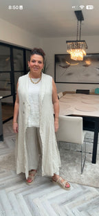 Amalfi Longline Waistcoat