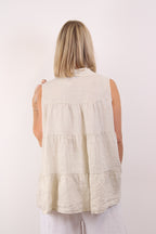 Amalfi Tier Smock Top