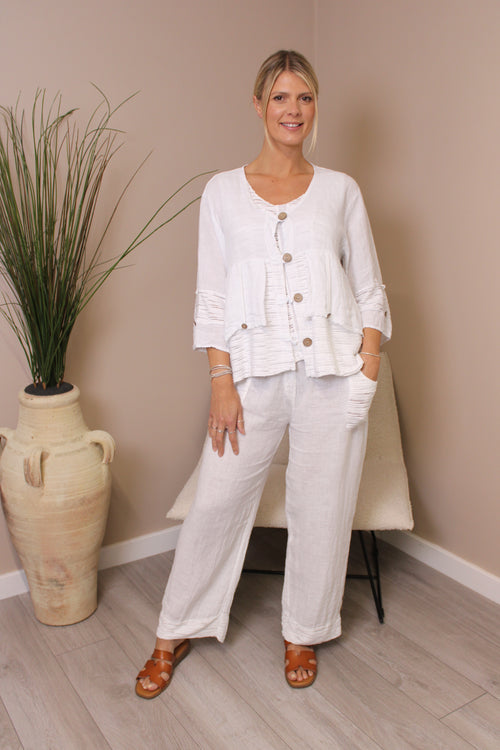 Algarve Linen Jacket