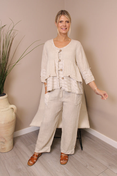 Algarve Linen Jacket