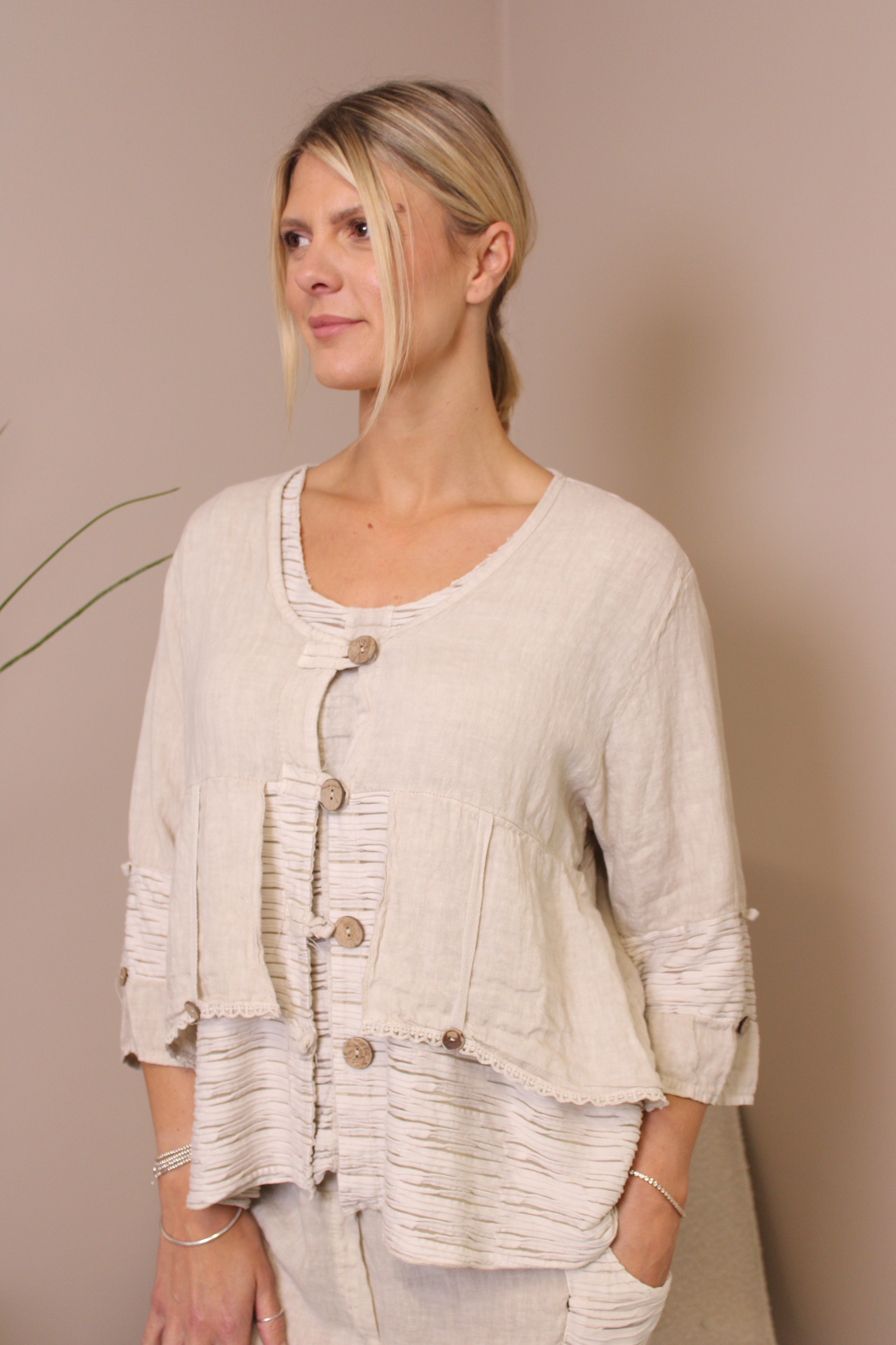 Algarve Linen Jacket