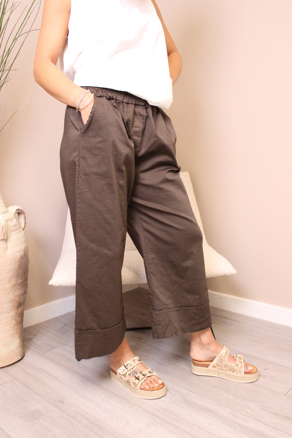 Brompton Cropped Trouser