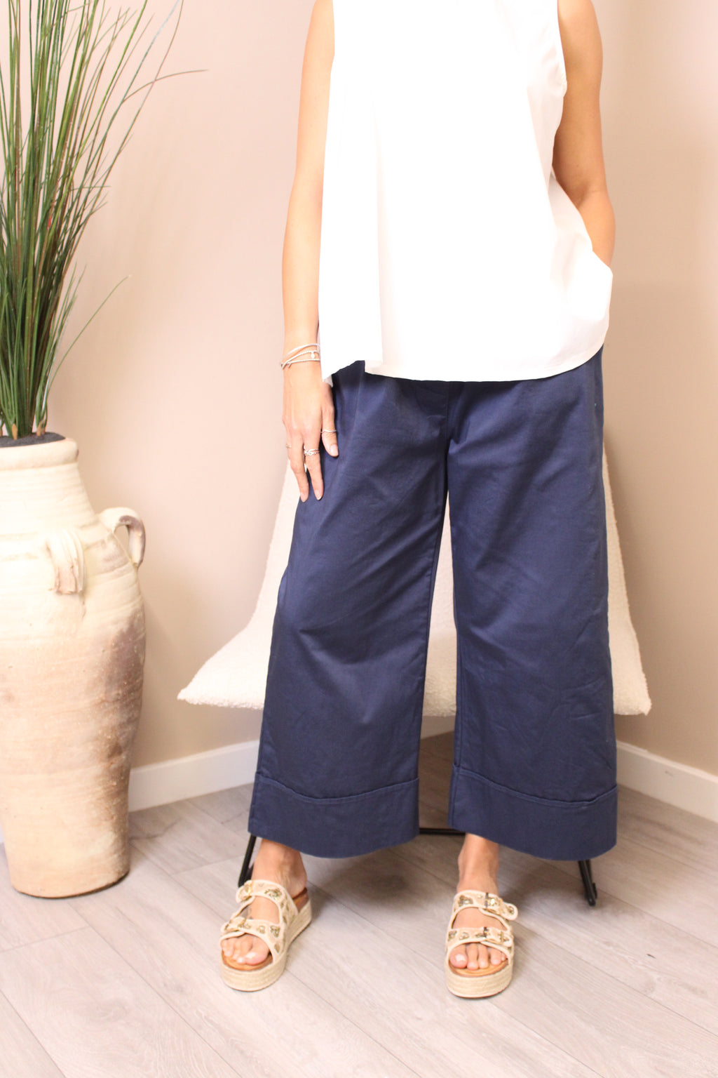 Brompton Cropped Trouser