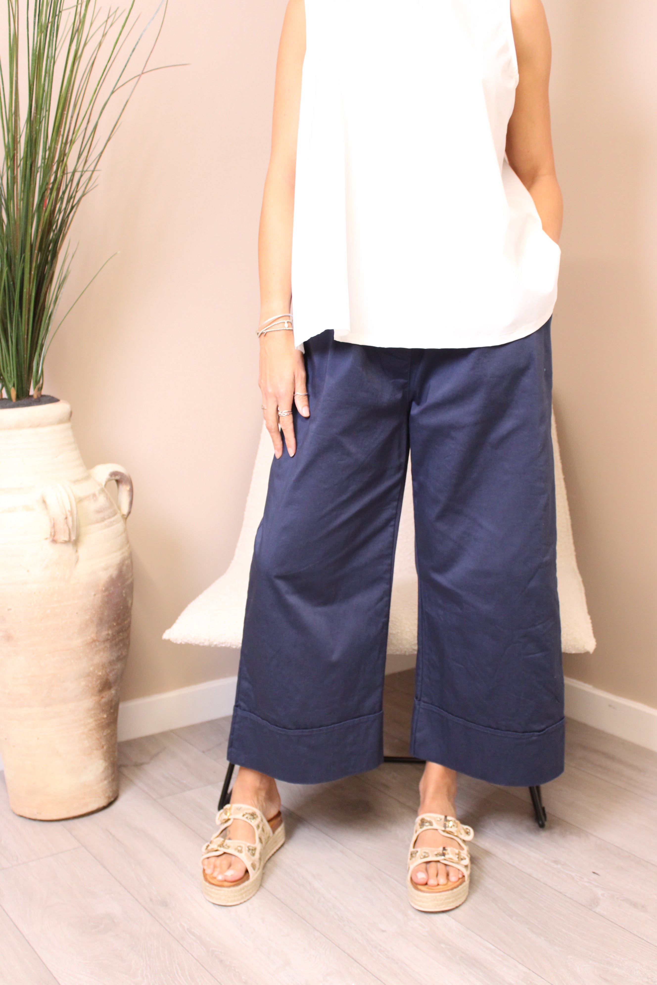 Brompton Cropped Trouser