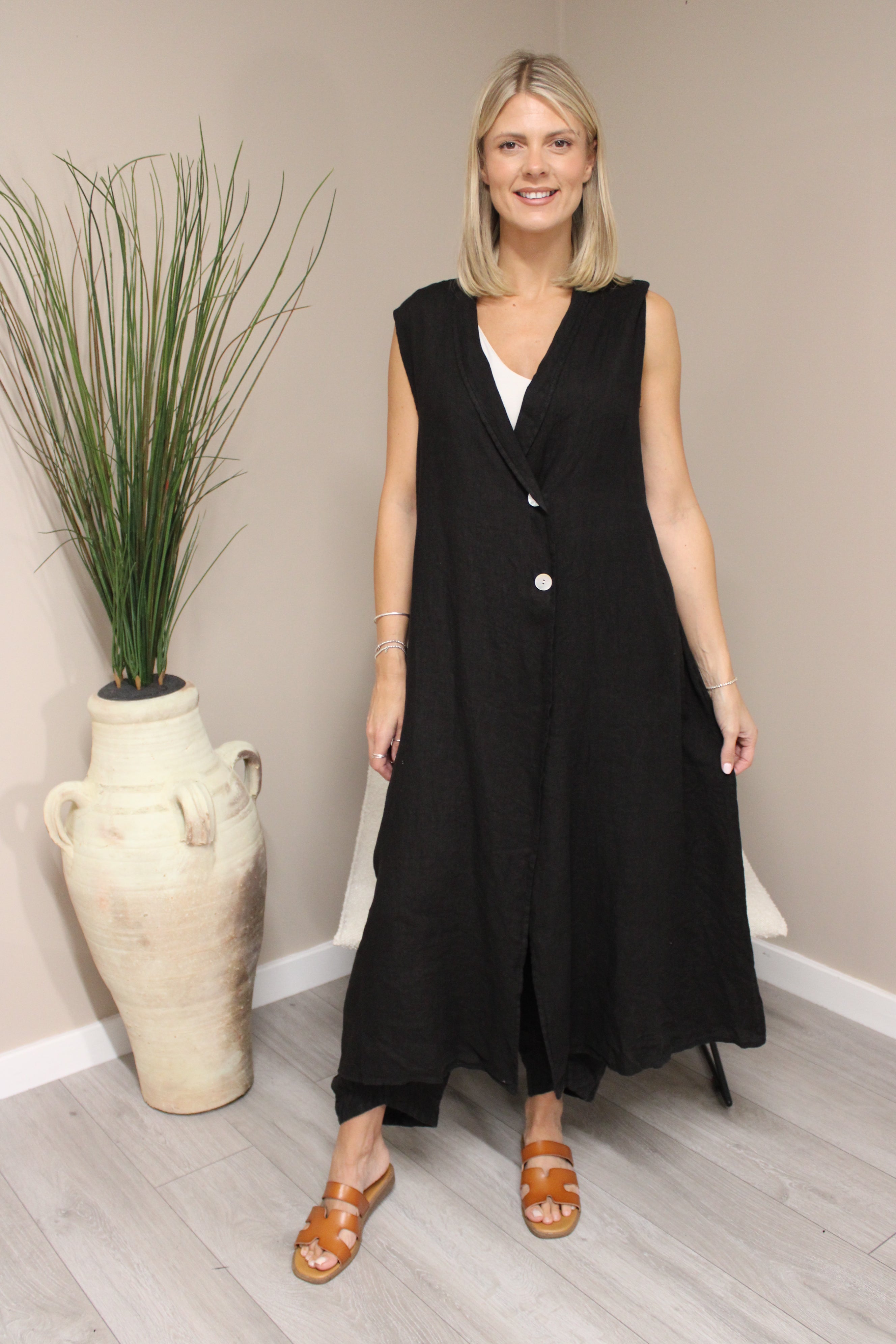 Amalfi Longline Waistcoat