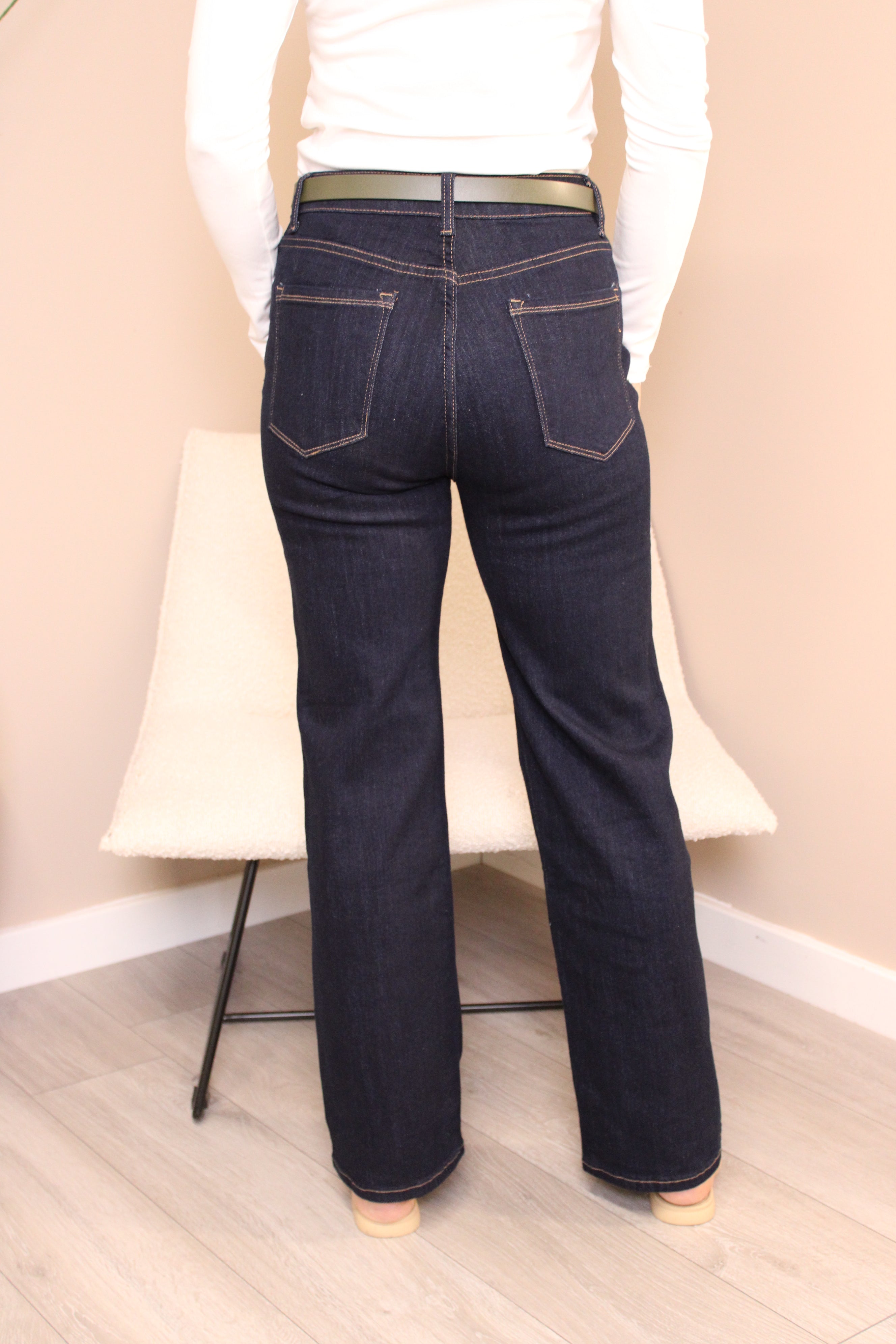 London Classic Wide Leg Jeans