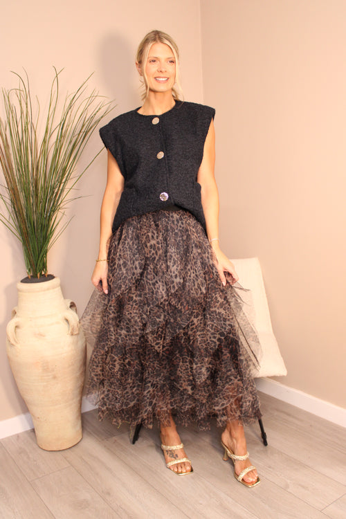 Bromley Net Skirt