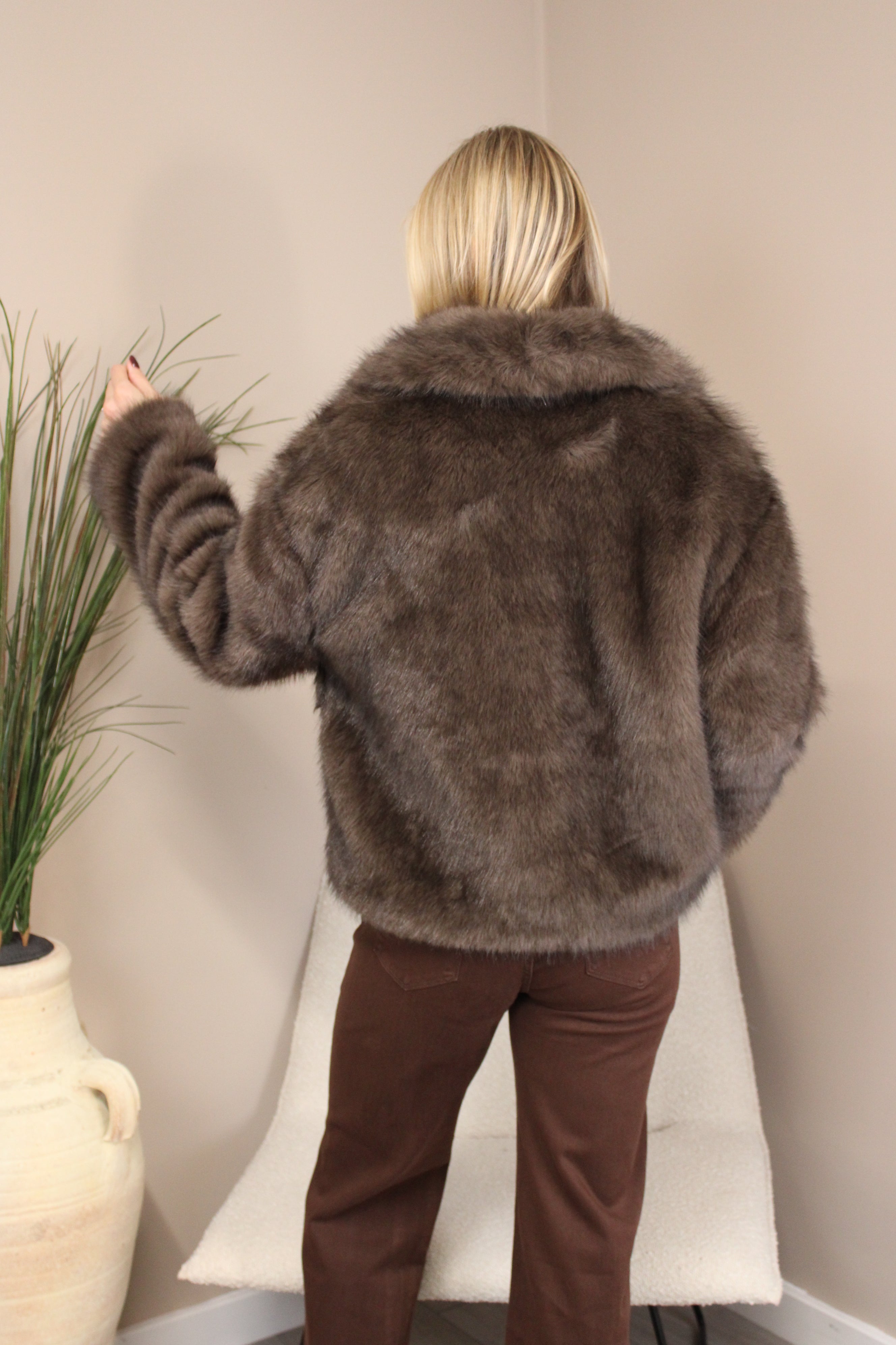 St Moritz Faux Fur Jacket