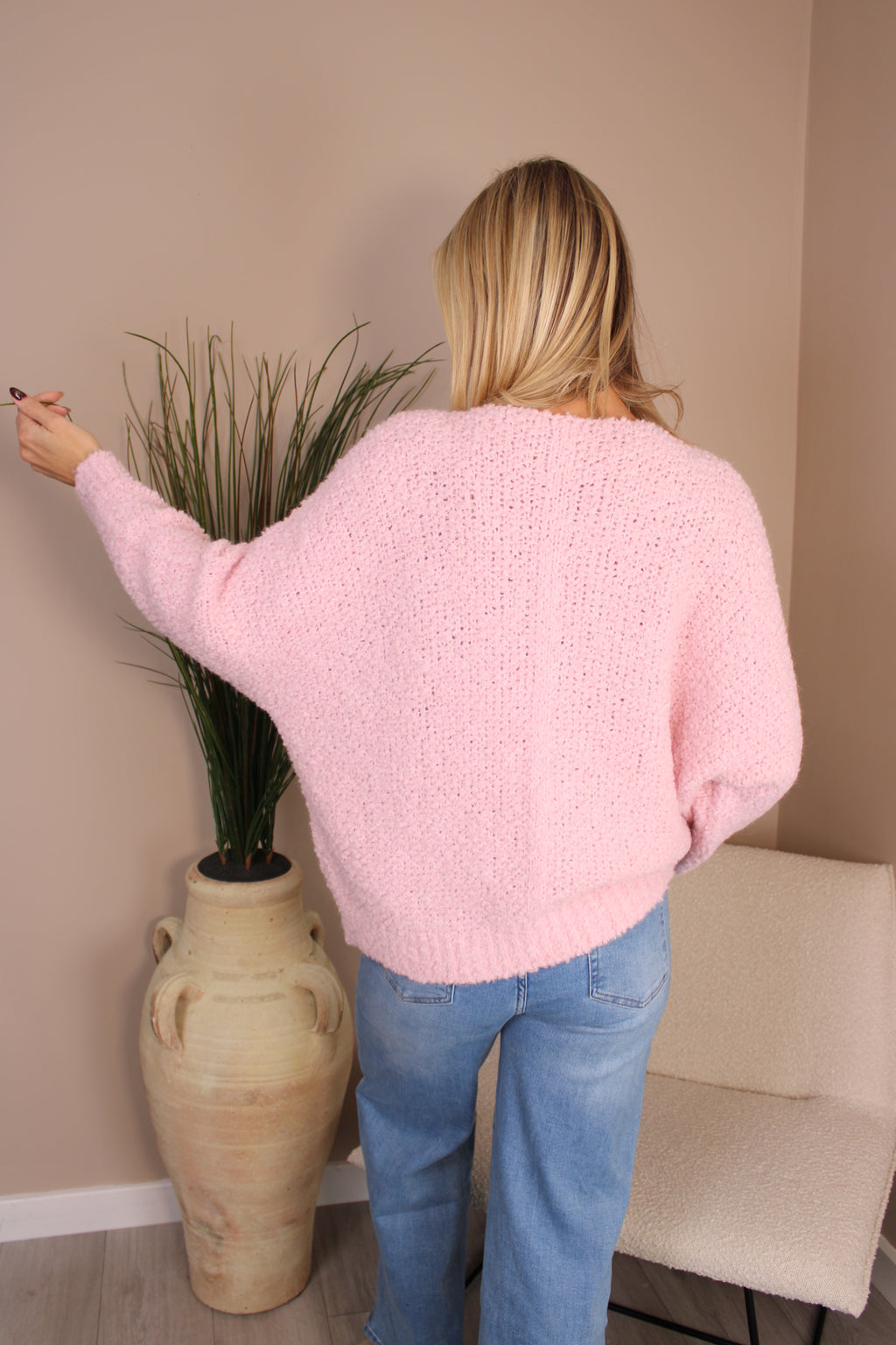 Cartmel Fluffy V Neck Jumper