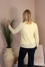 Cartmel High Neck Lace Top