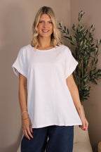 Cartmel White Tee