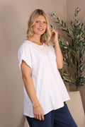 Cartmel White Tee