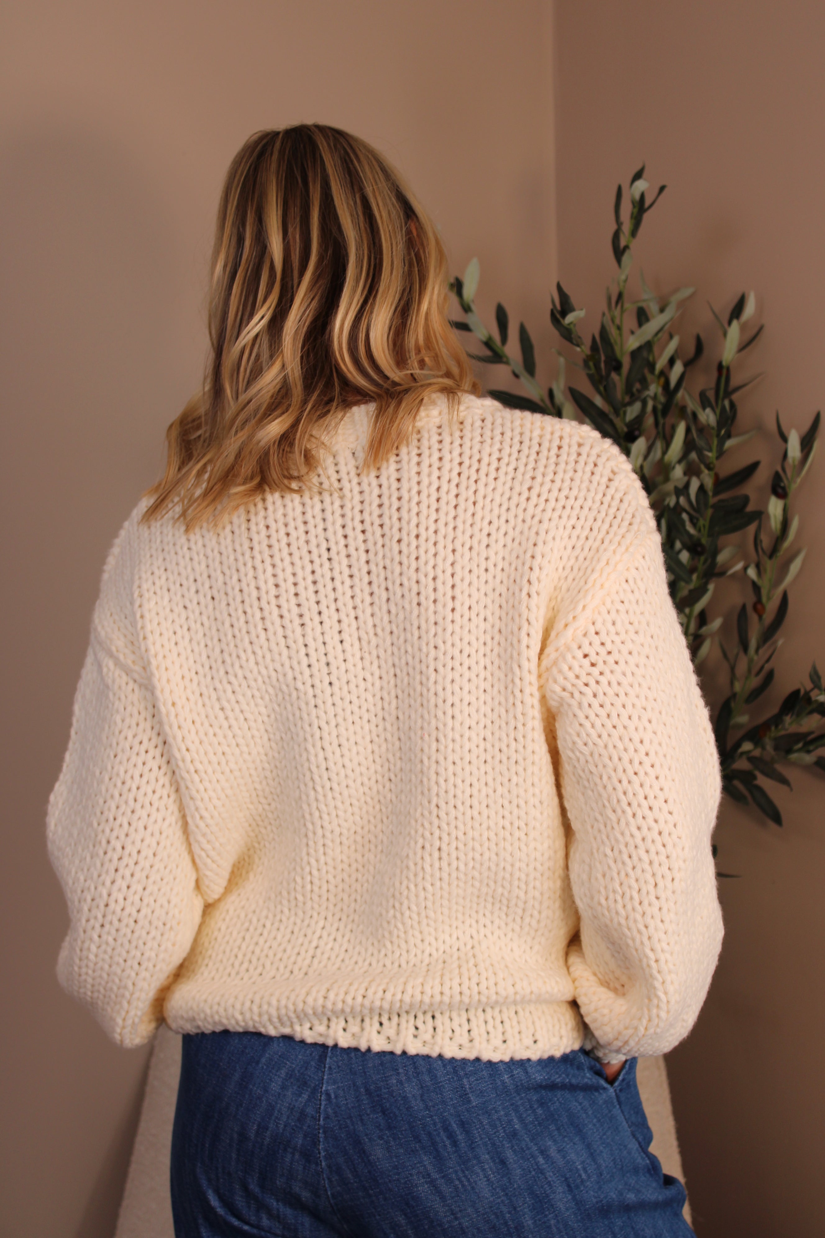 Paris Chunky Heart Knit