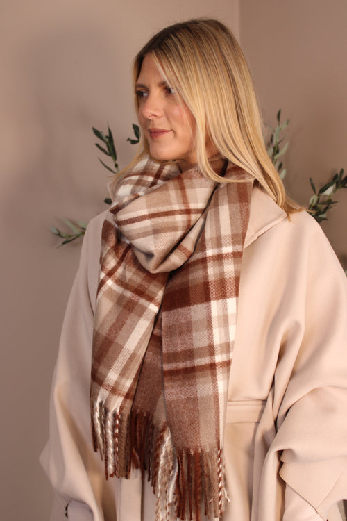 Bromley Check Scarf