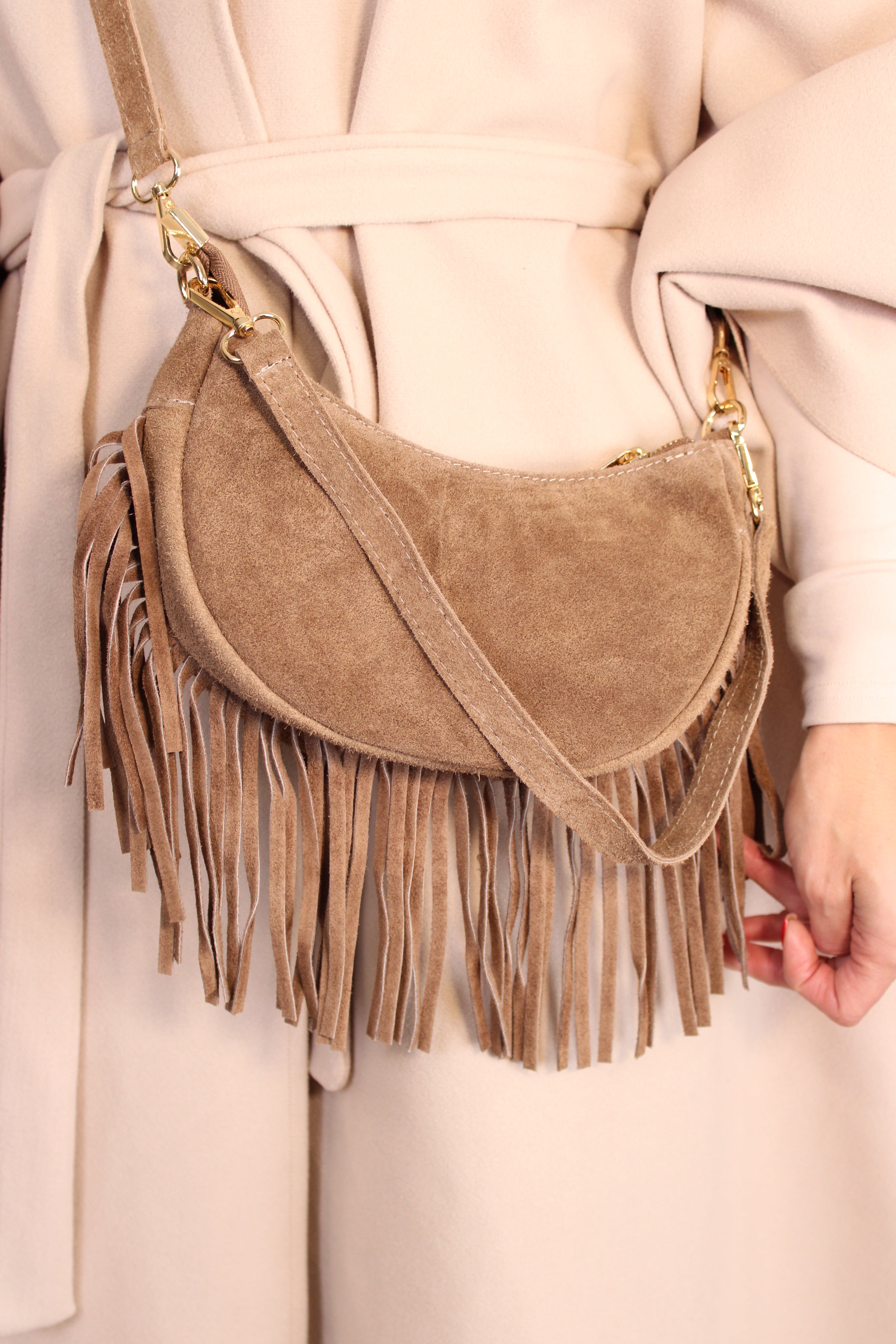 Richmond Suede Tassel Bag