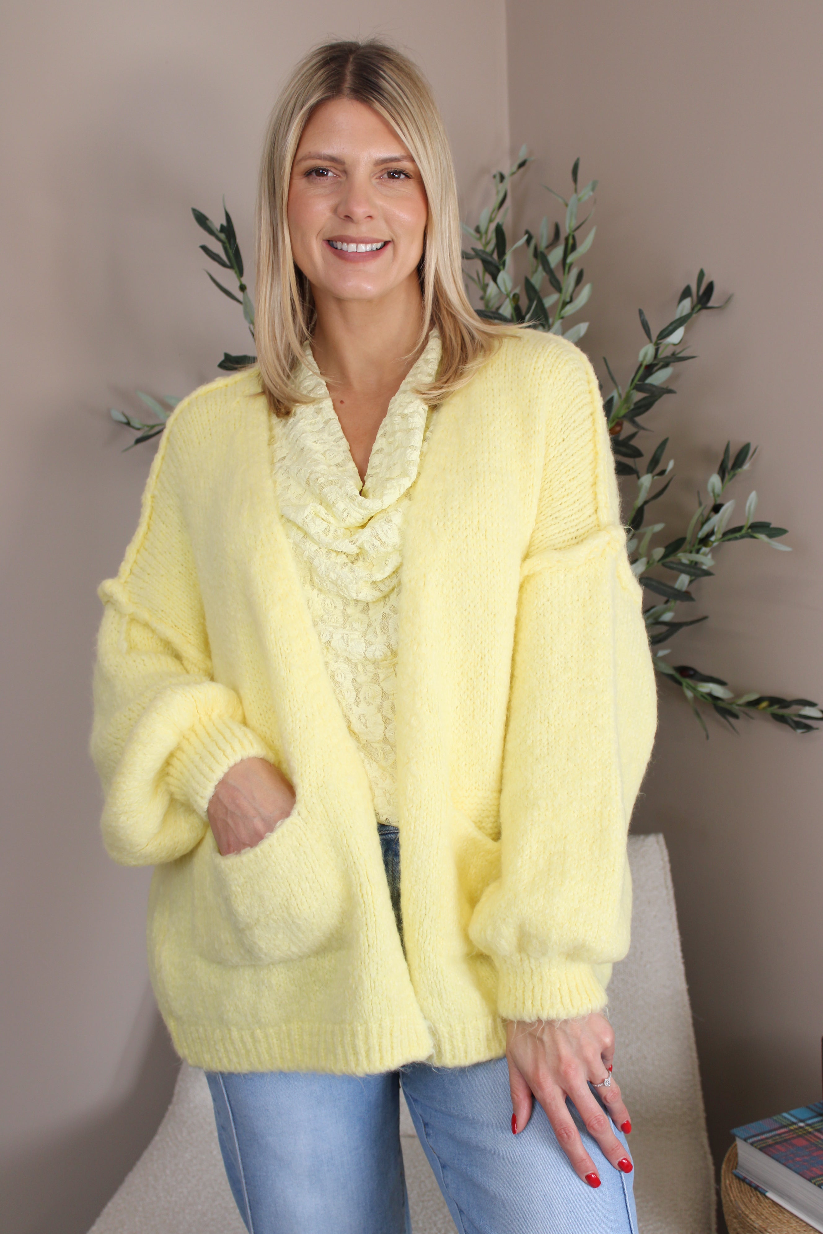 Bromley Fluffy Cardigan