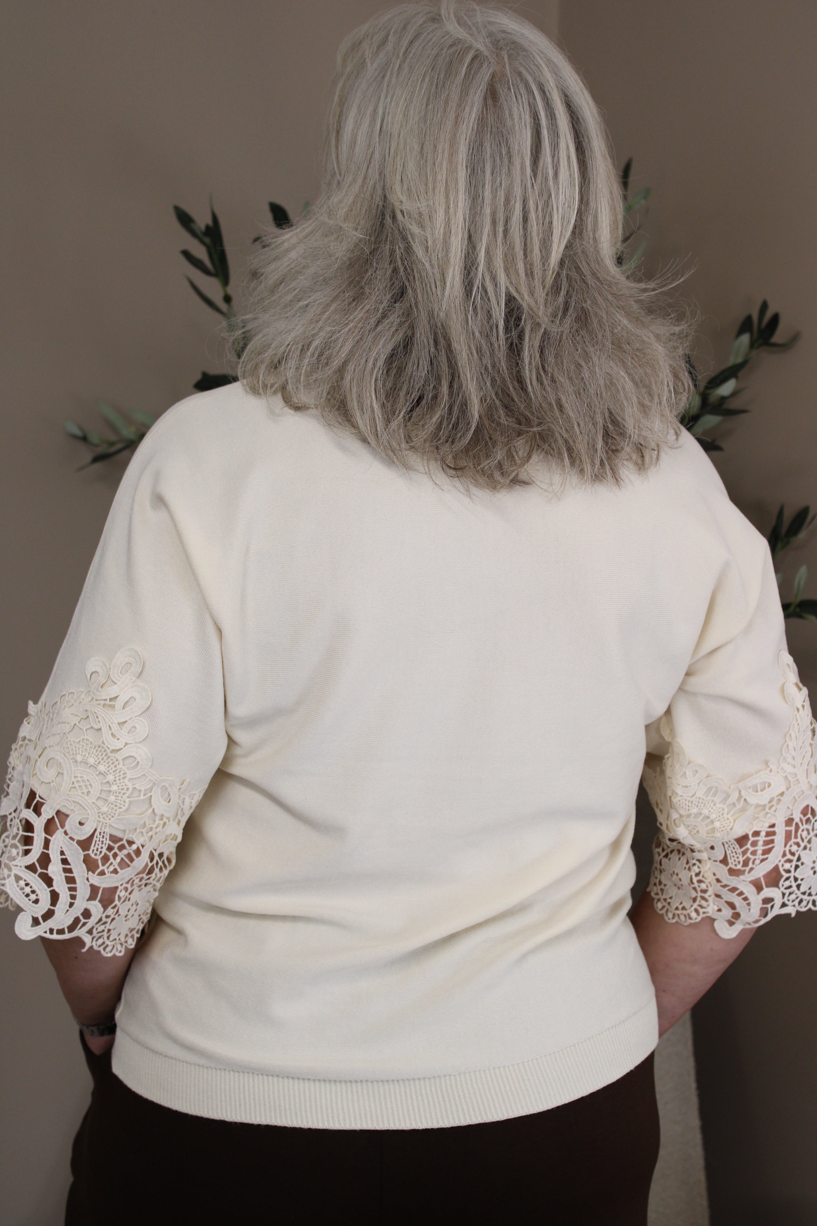 Richmond Lace Sleeve Tee