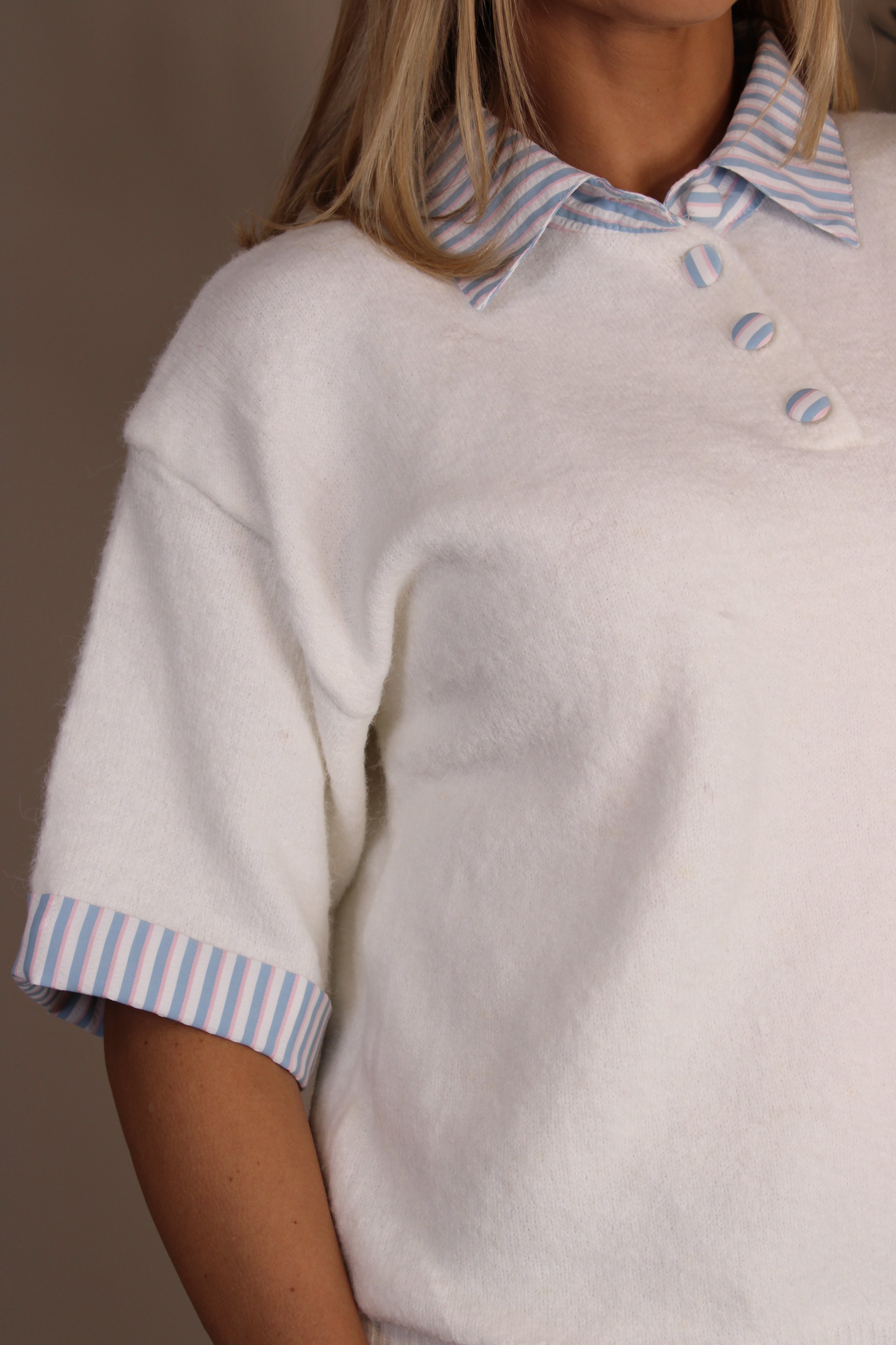 Salcombe Stripe Knitted Tee