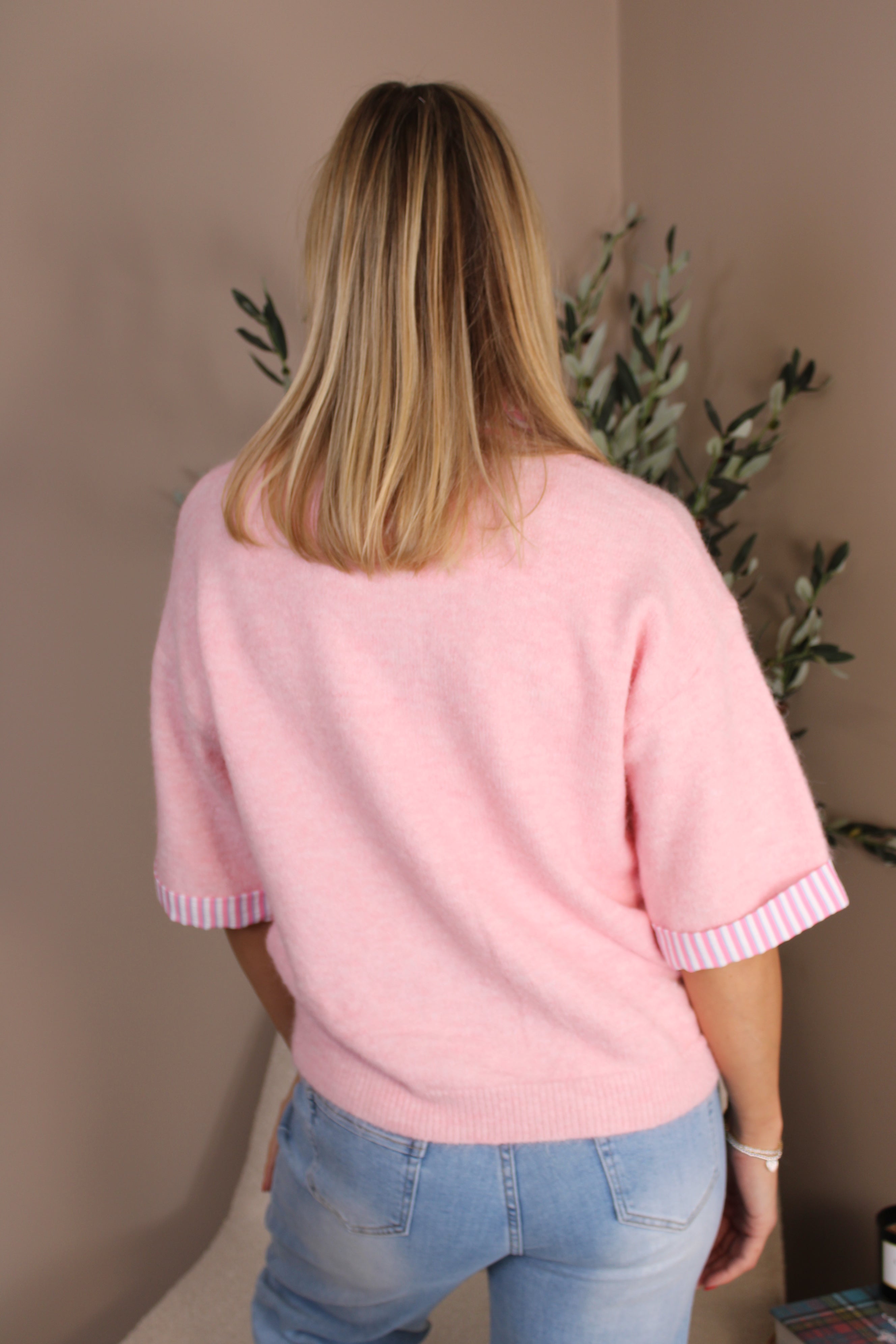 Salcombe Stripe Knitted Tee