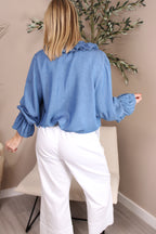 Camden Frill Neck Top