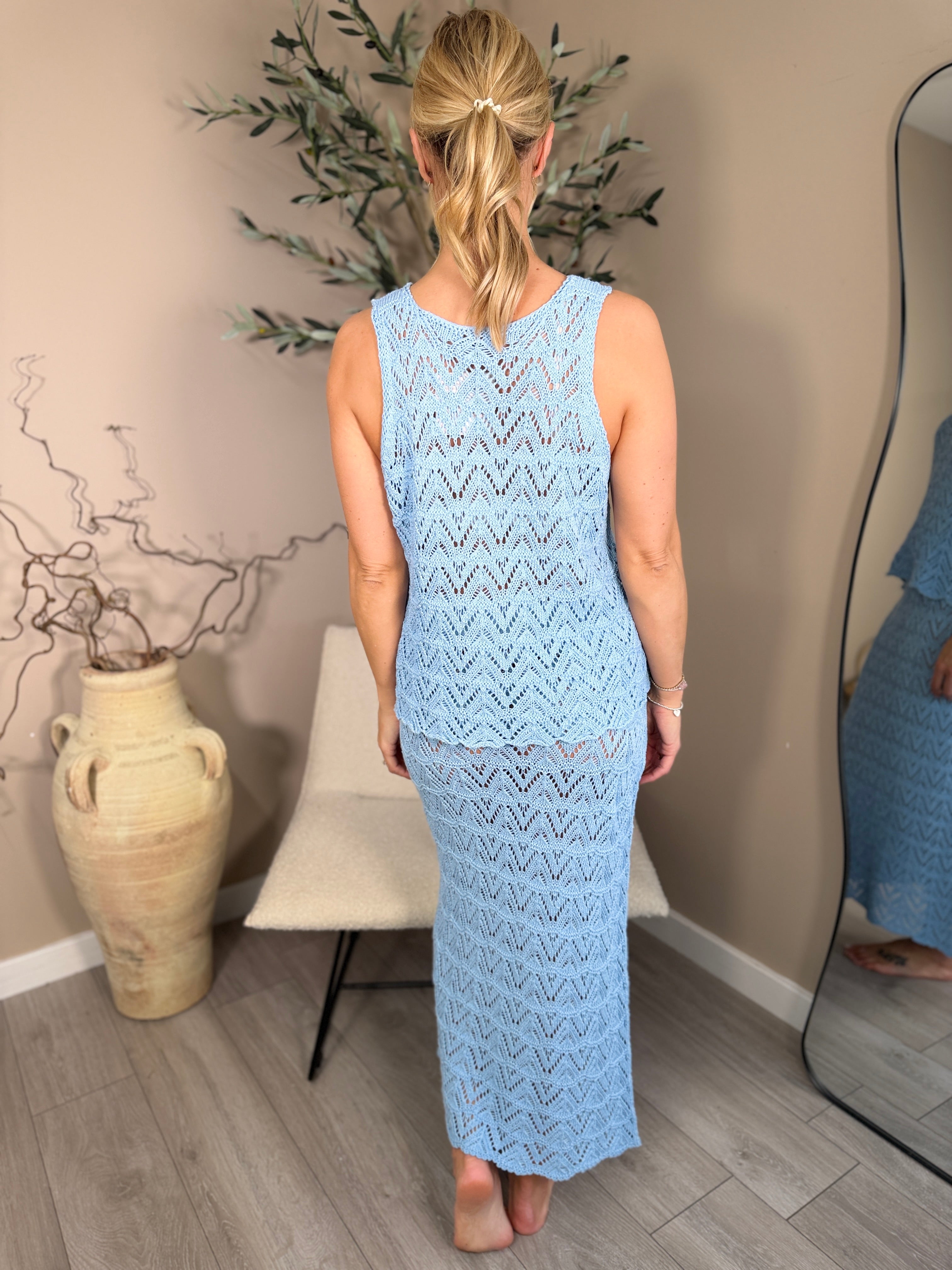 Rio Crochet Two Piece Set