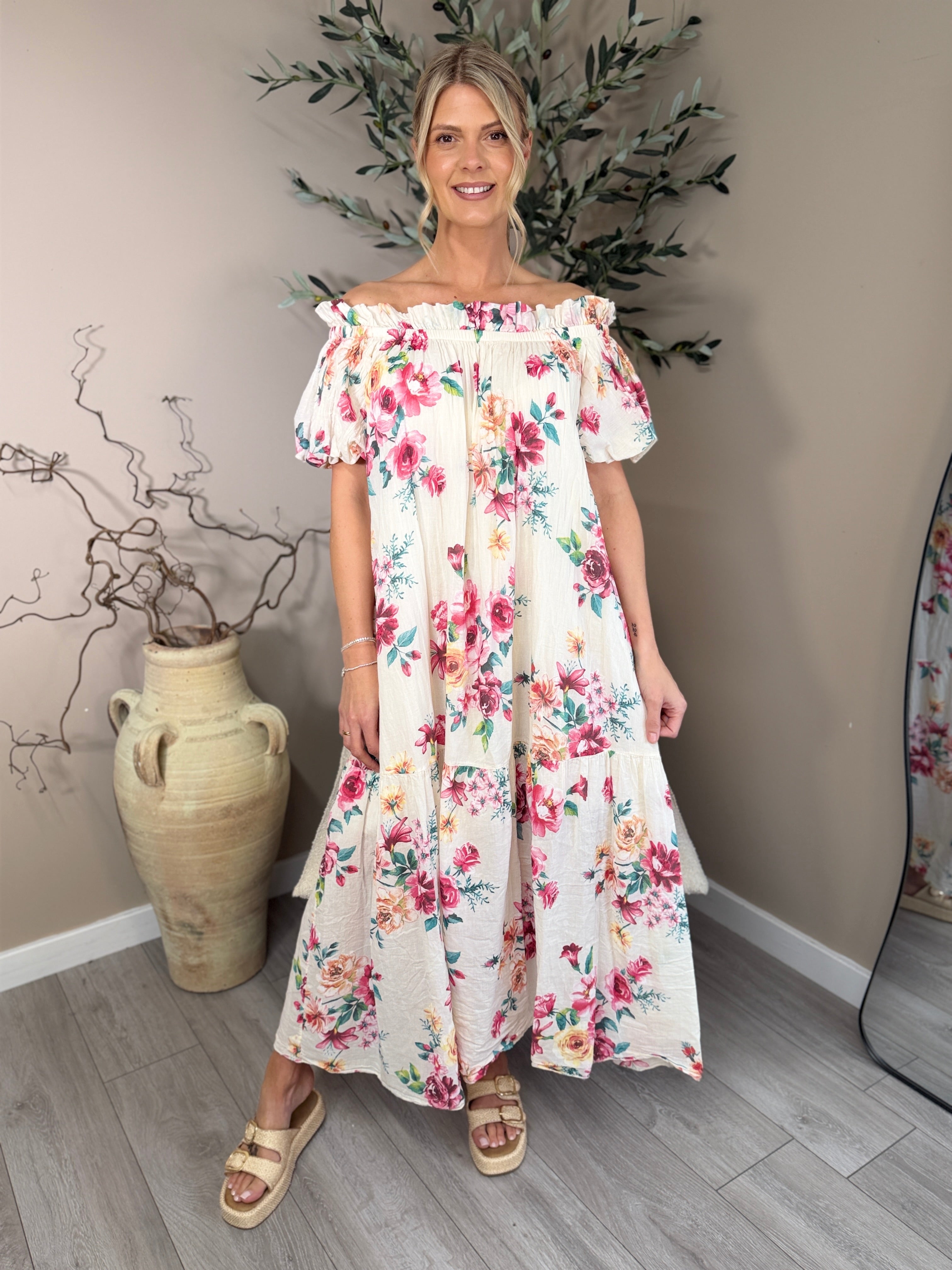 Chelsea Bardot Dress