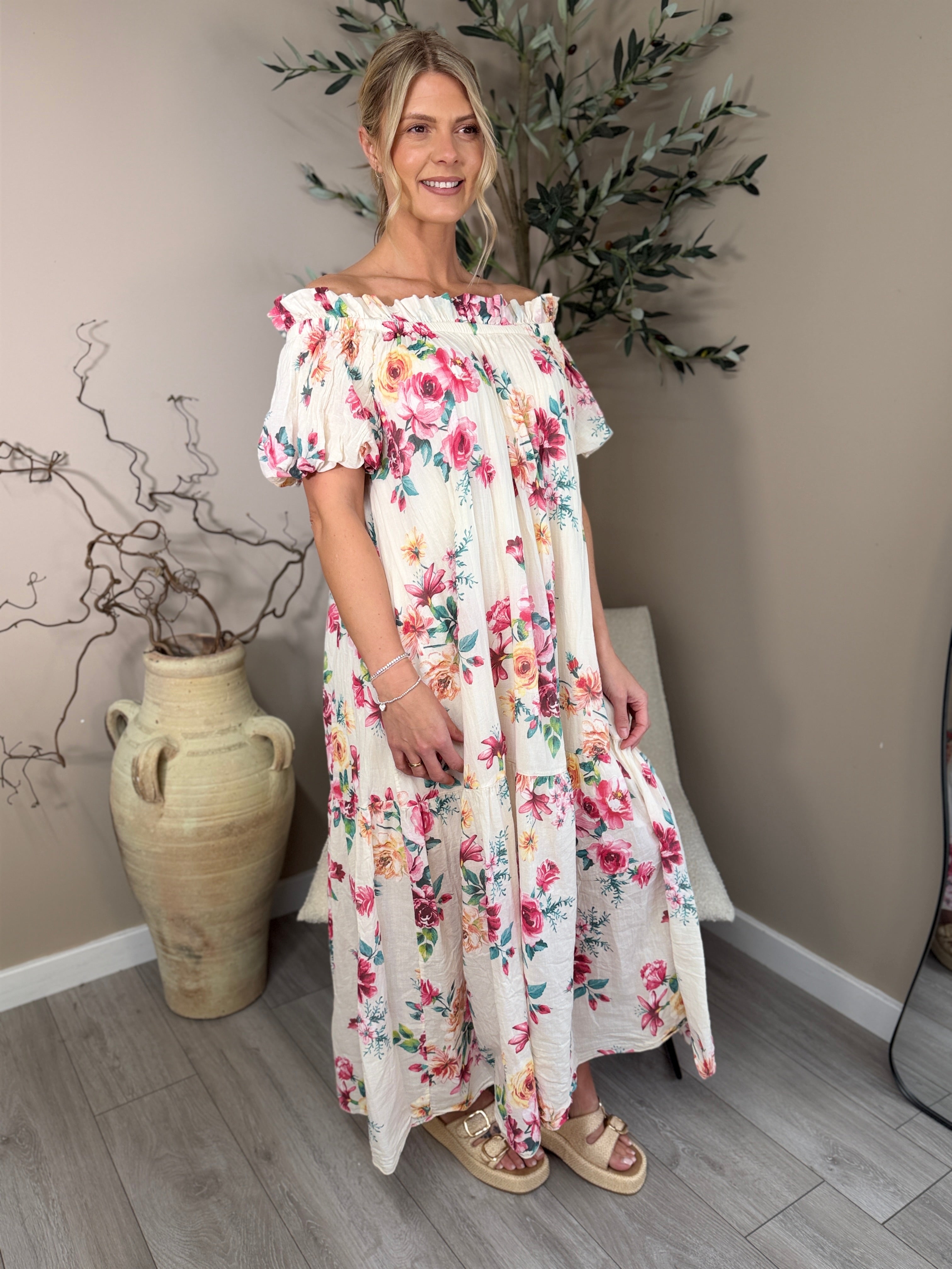 Chelsea Bardot Dress