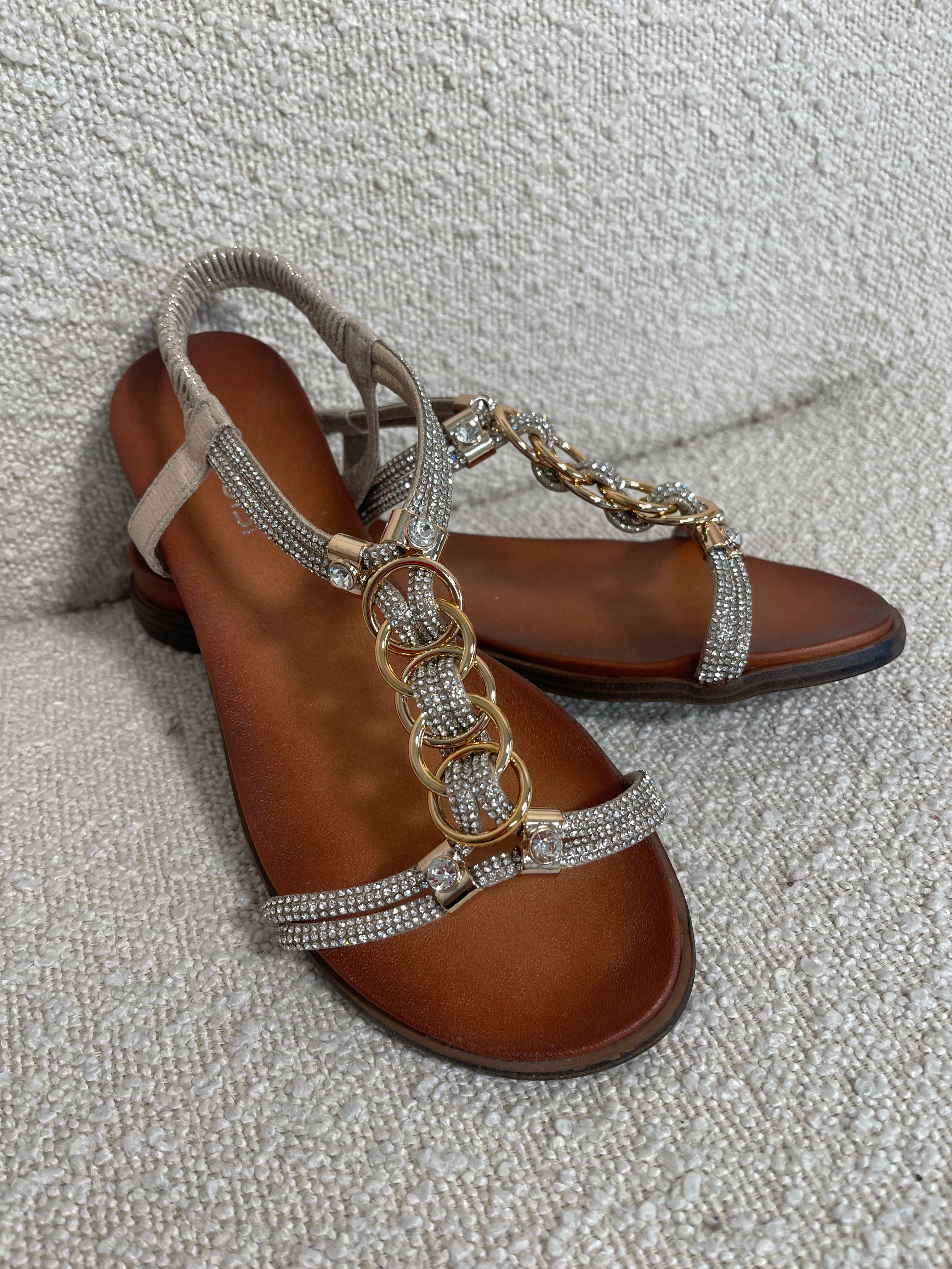 Marbella Diamante Sandals