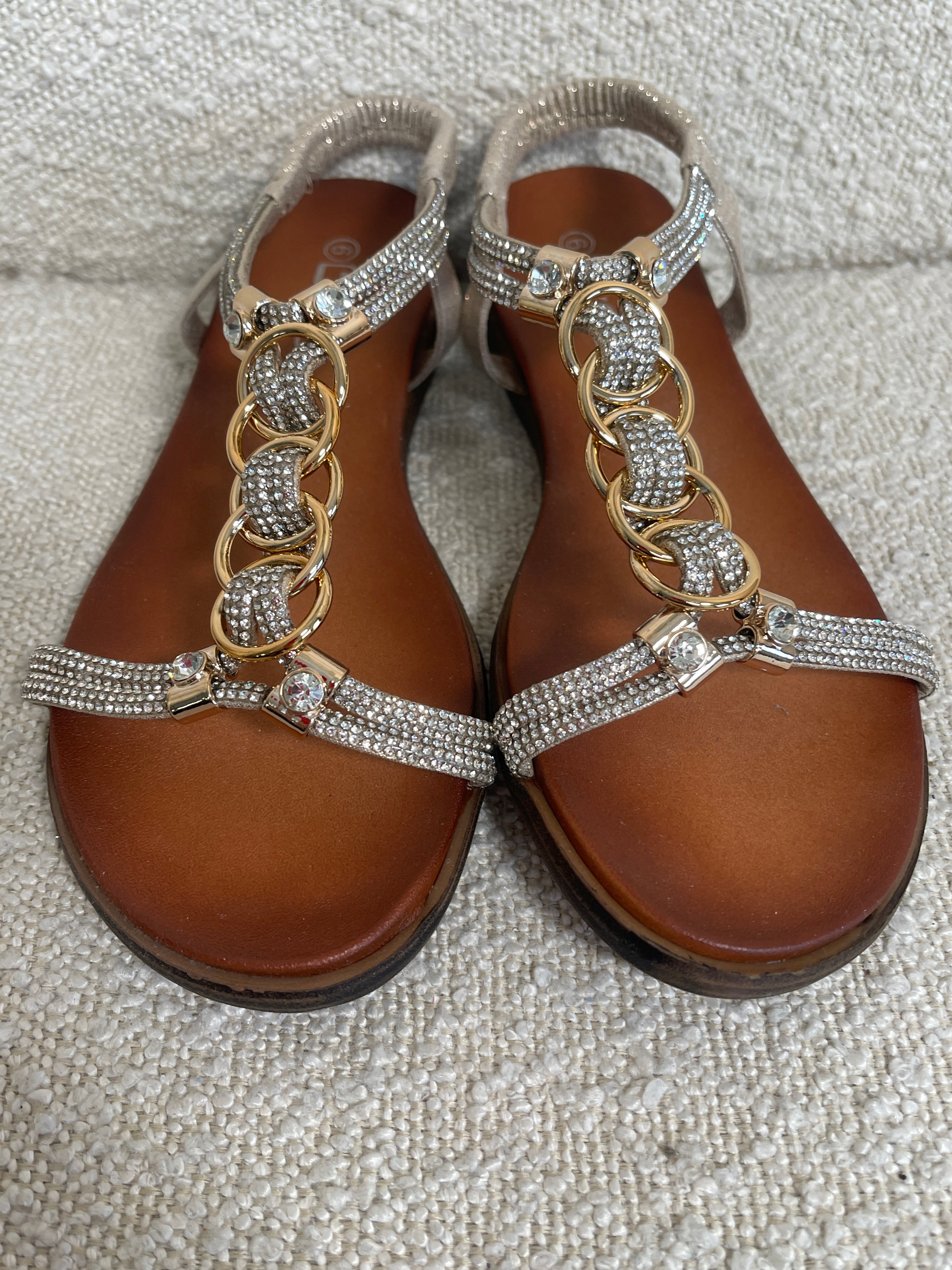 Marbella Diamante Sandals