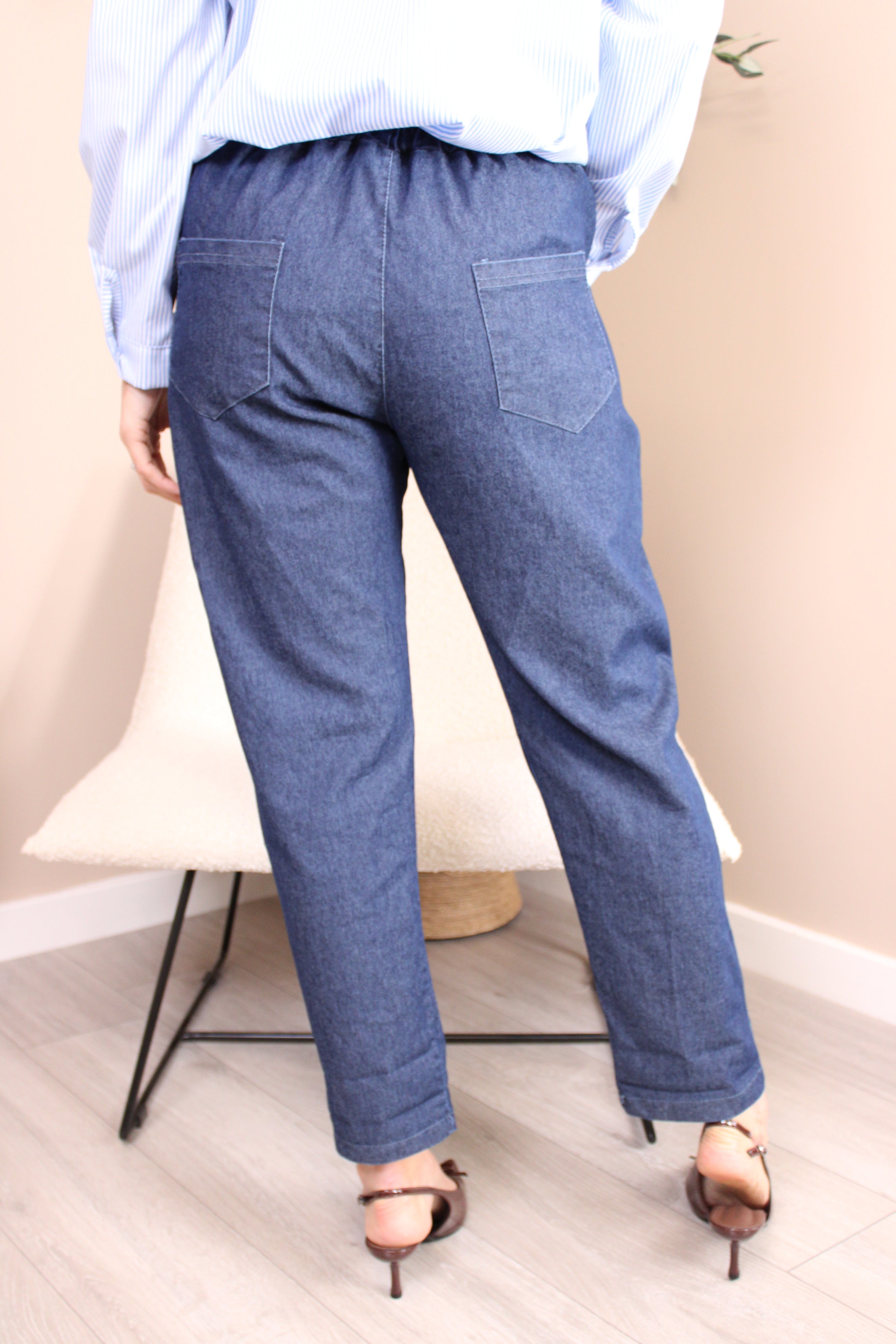 Osaka Denim Seam Front Jeans