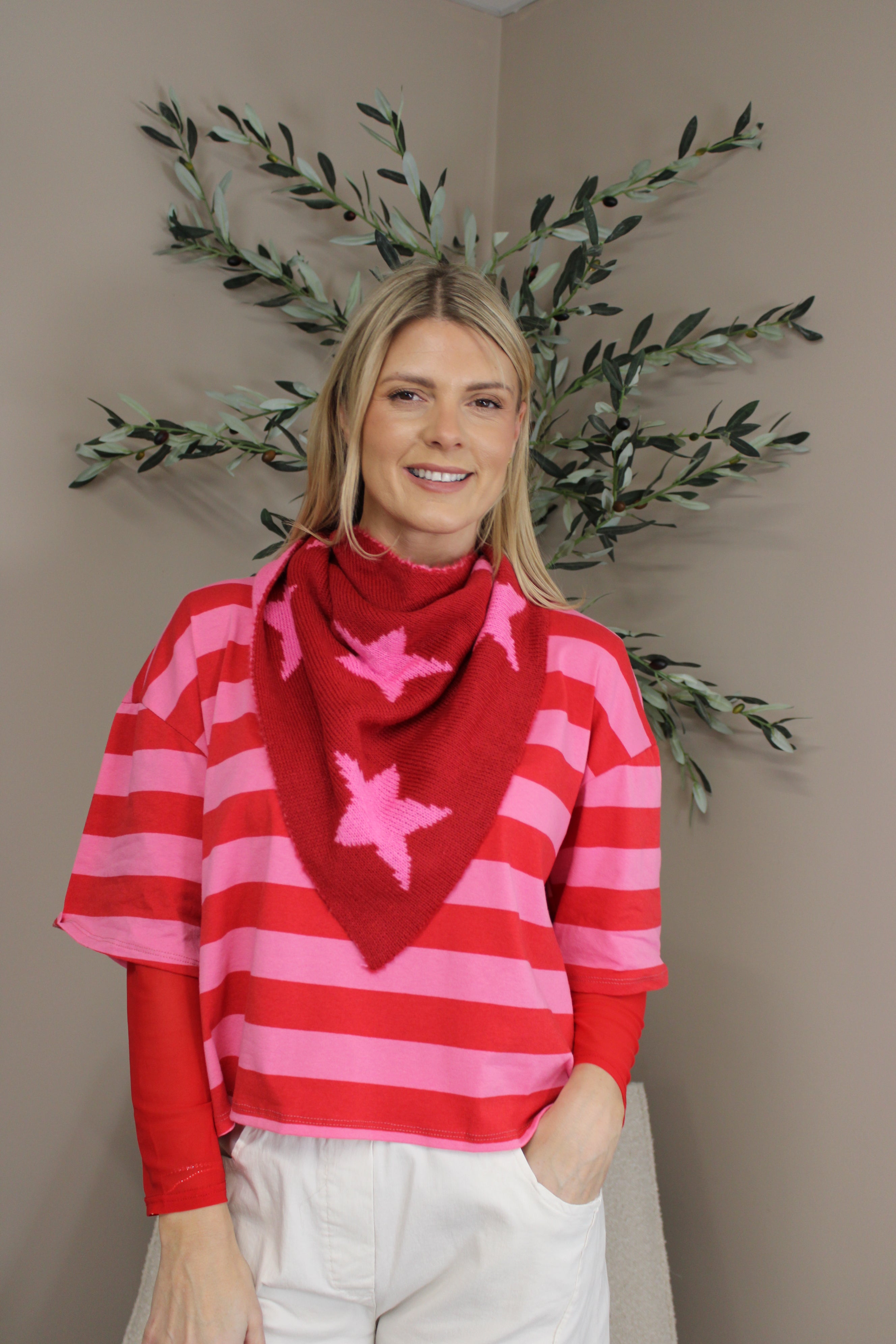 Hollywood Star Triangle Scarf