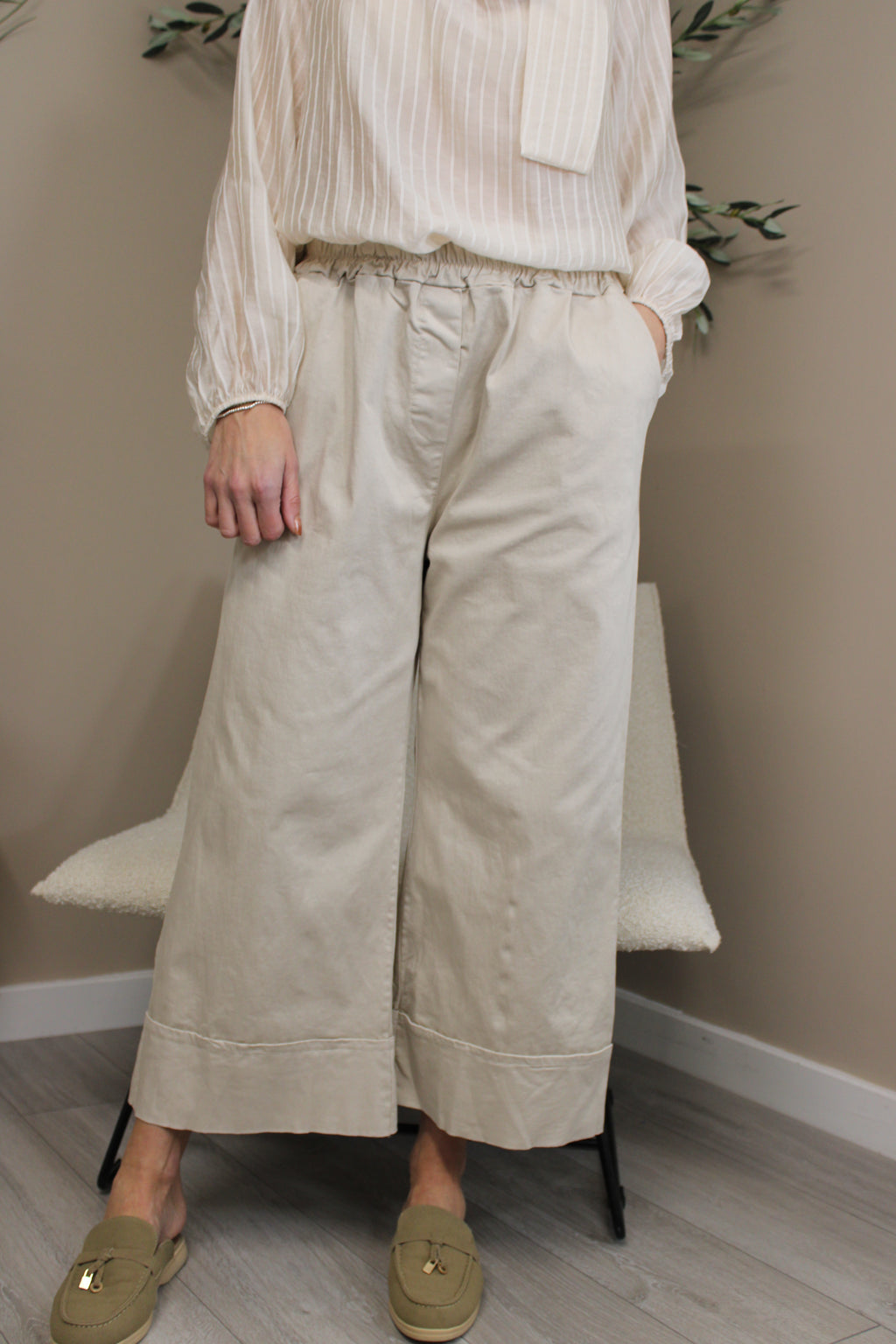 Brompton Cropped Trouser