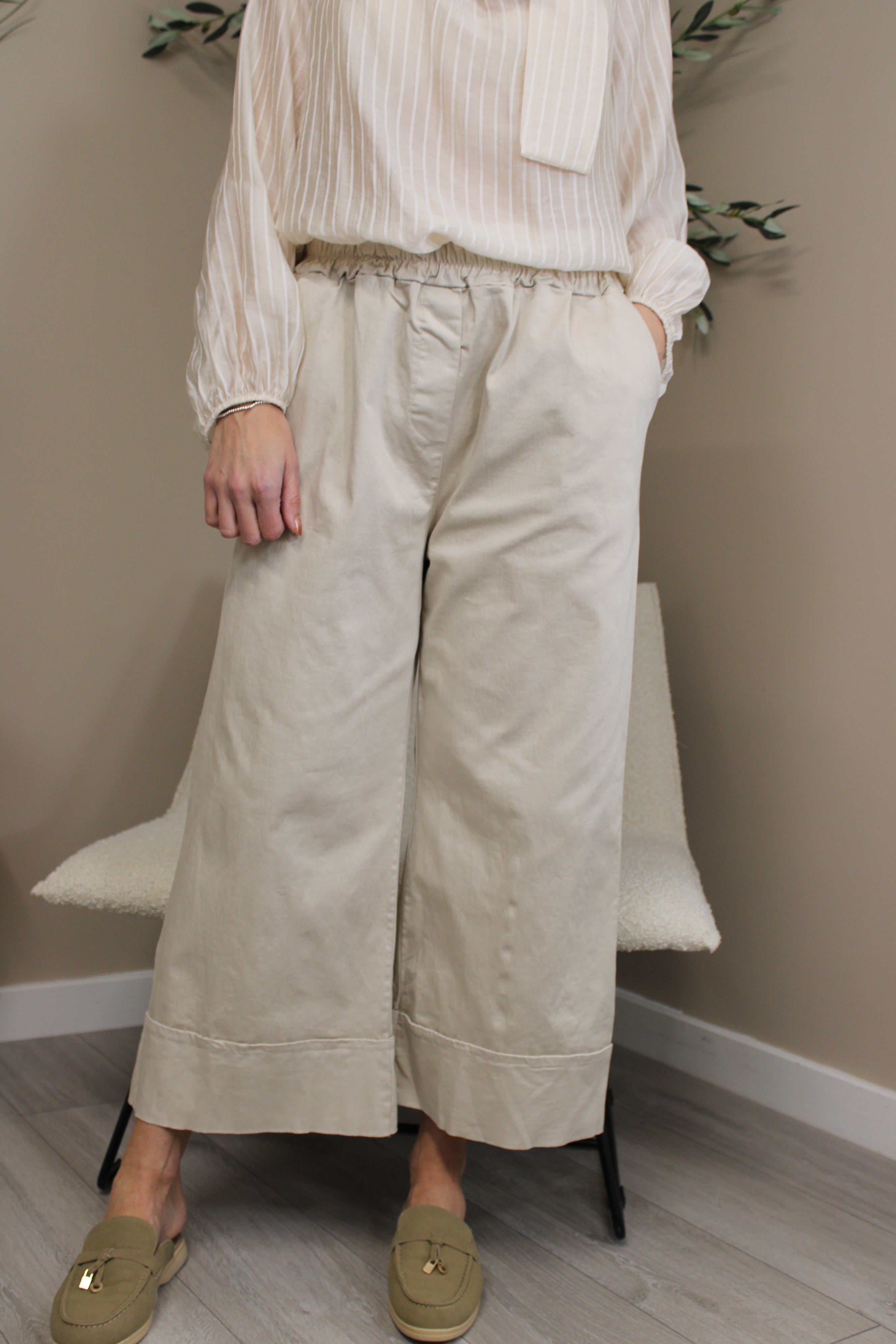 Brompton Cropped Trouser