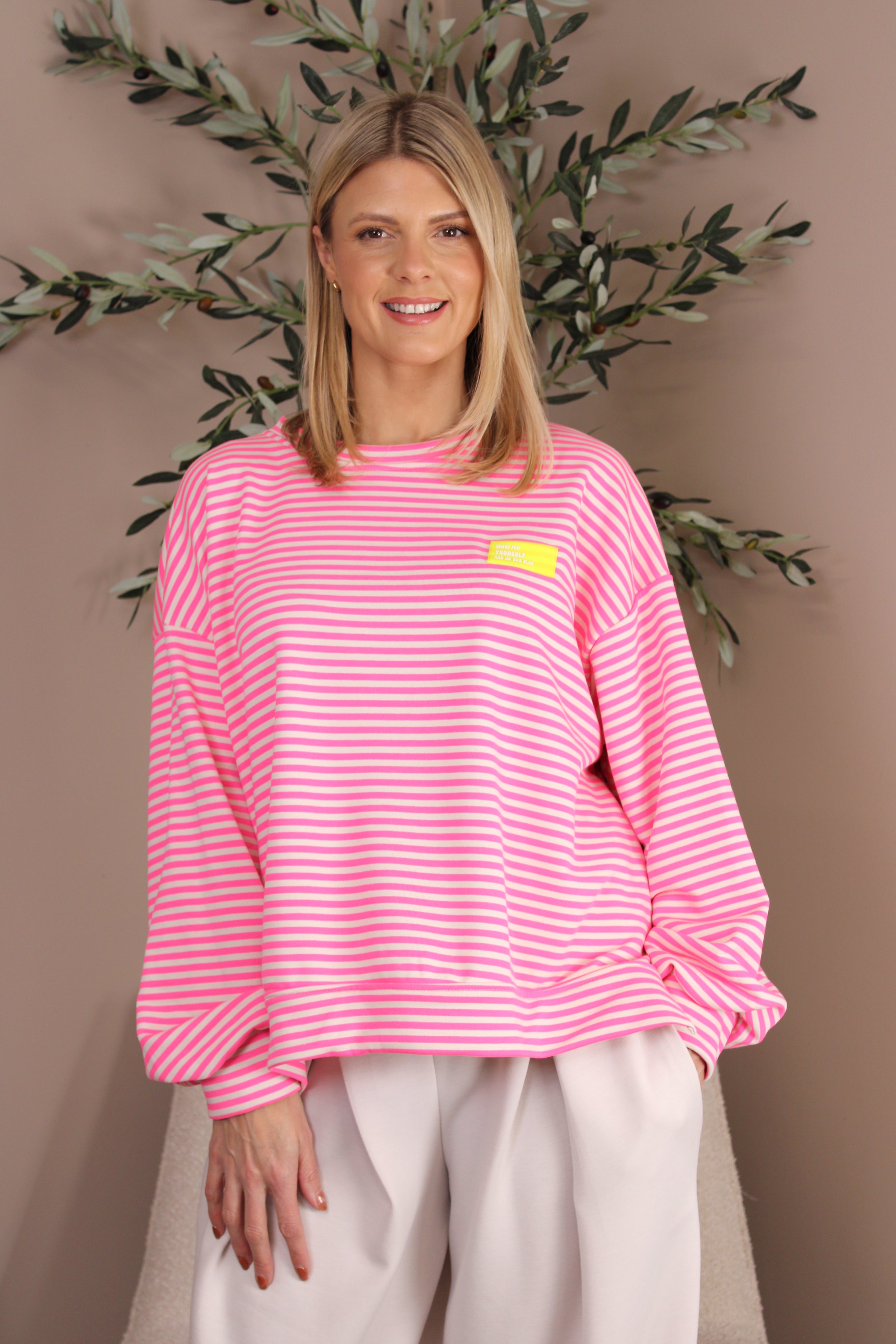 Neon Pink Sweatshirt