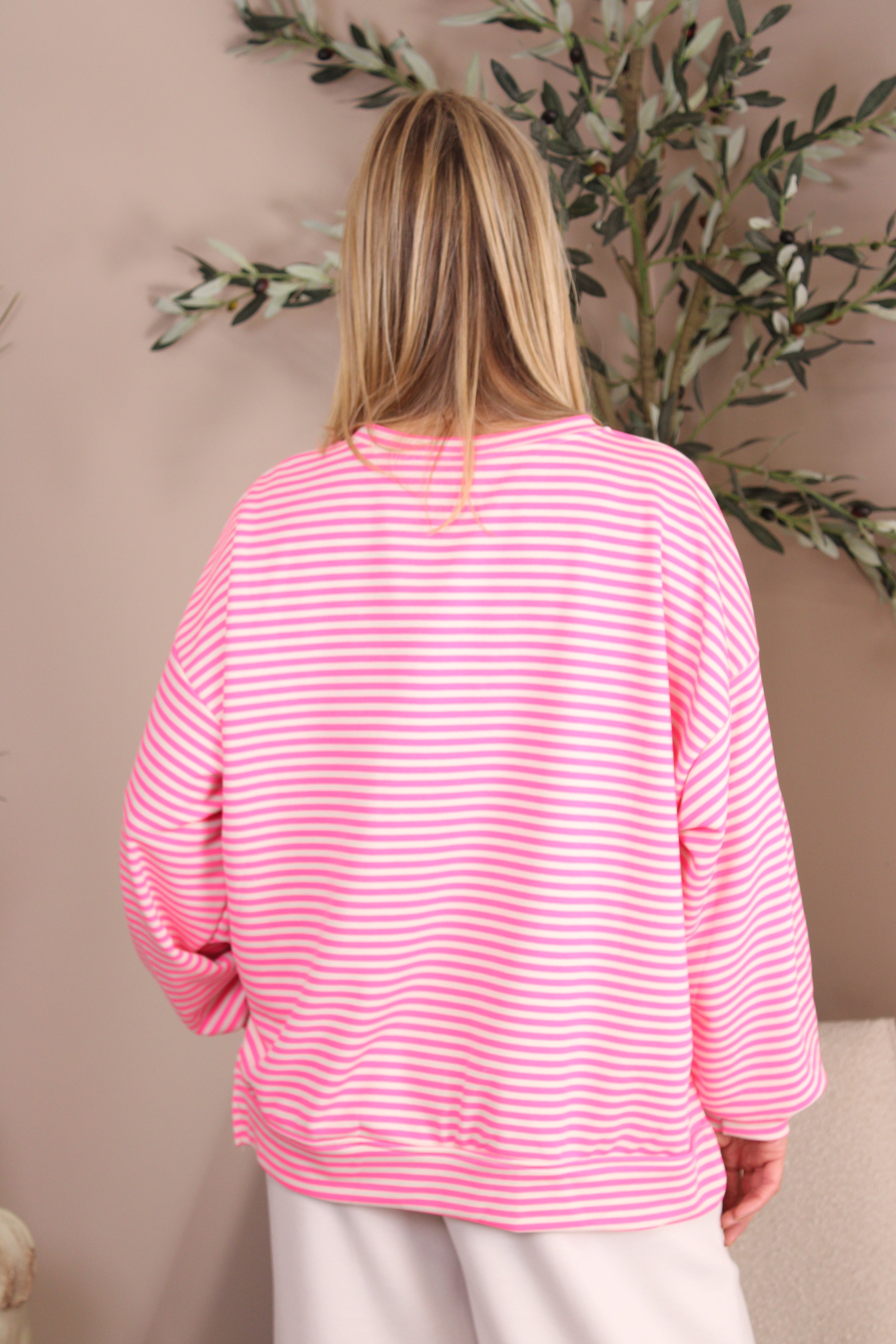 Neon Pink Sweatshirt
