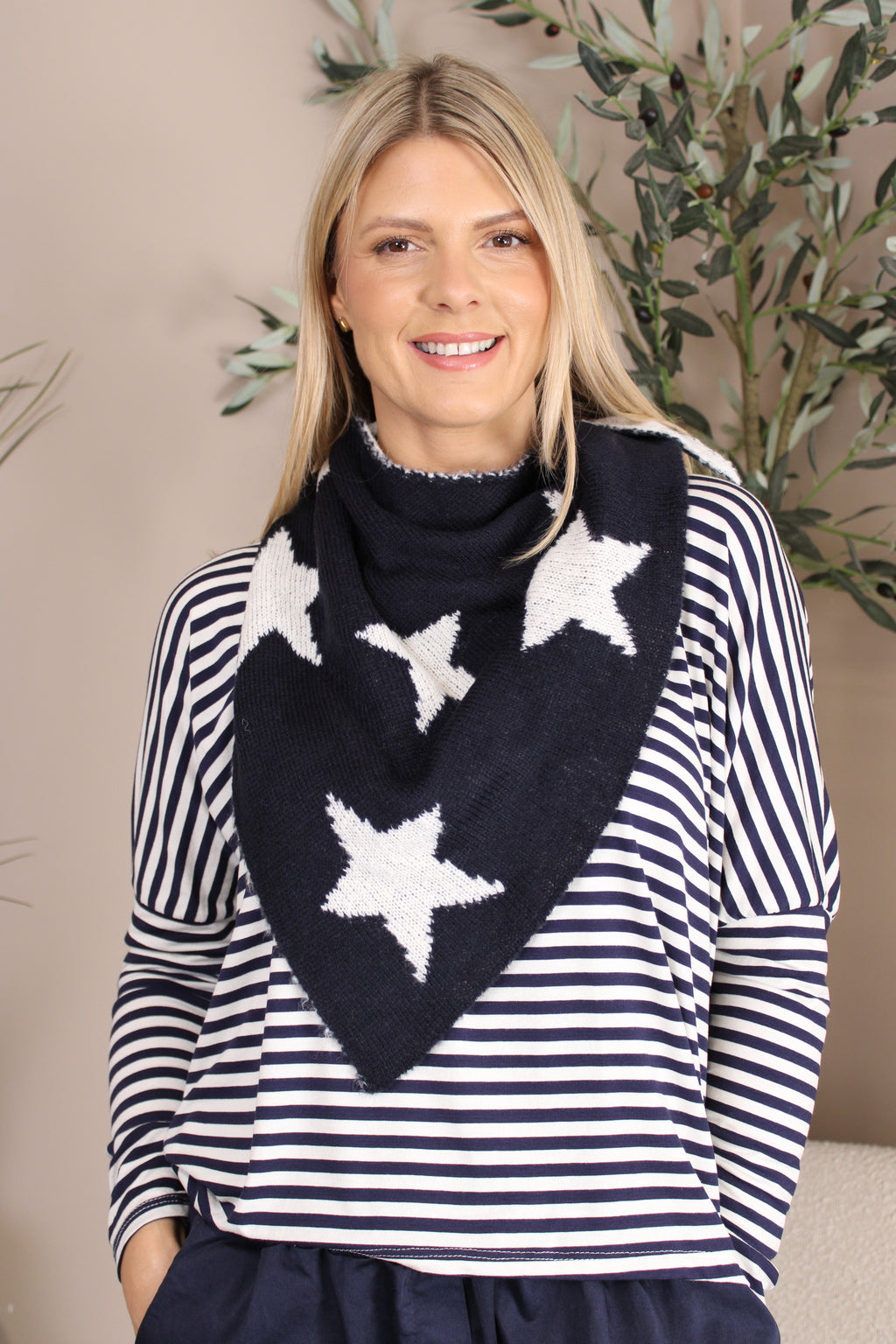 Hollywood Star Triangle Scarf