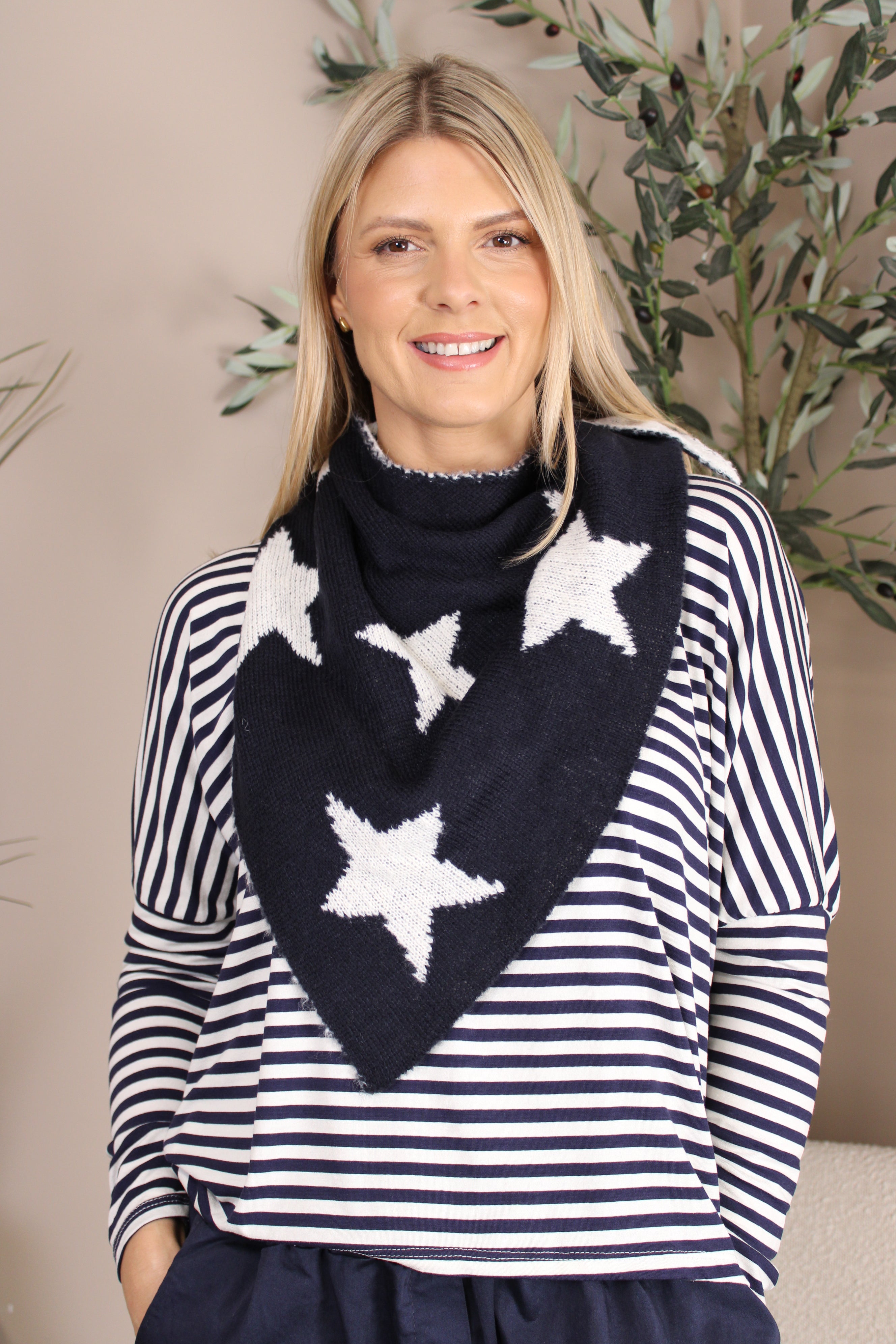 Hollywood Star Triangle Scarf