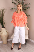 Mayfair Frilly Blouse