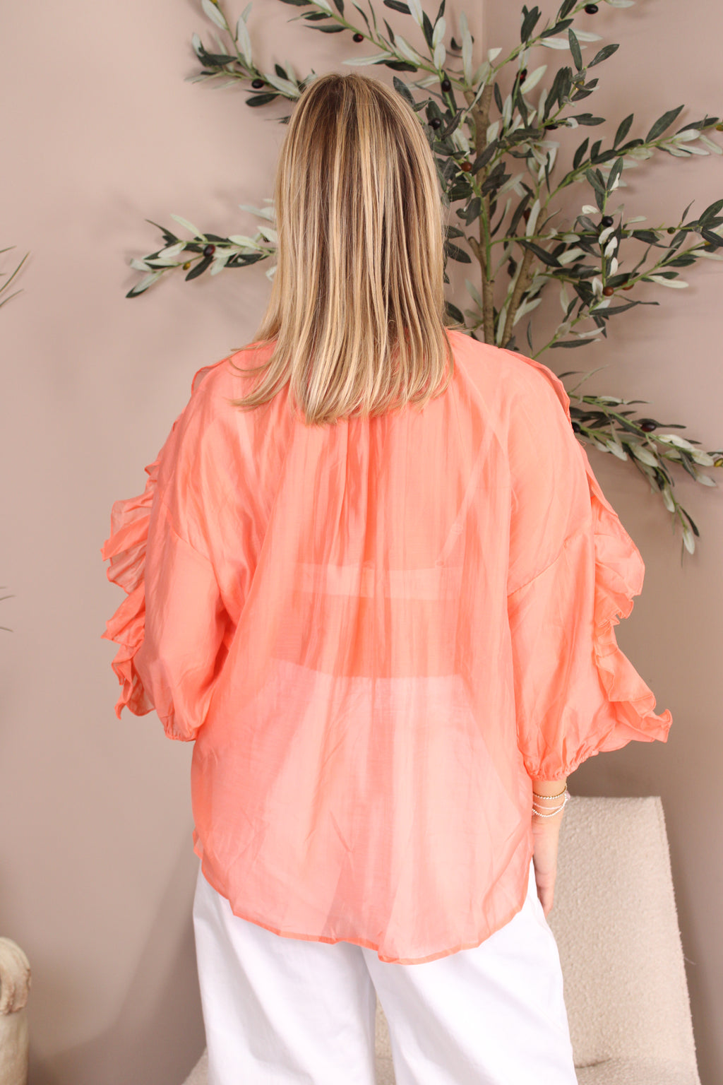 Mayfair Frilly Blouse