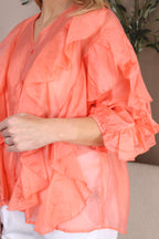 Mayfair Frilly Blouse