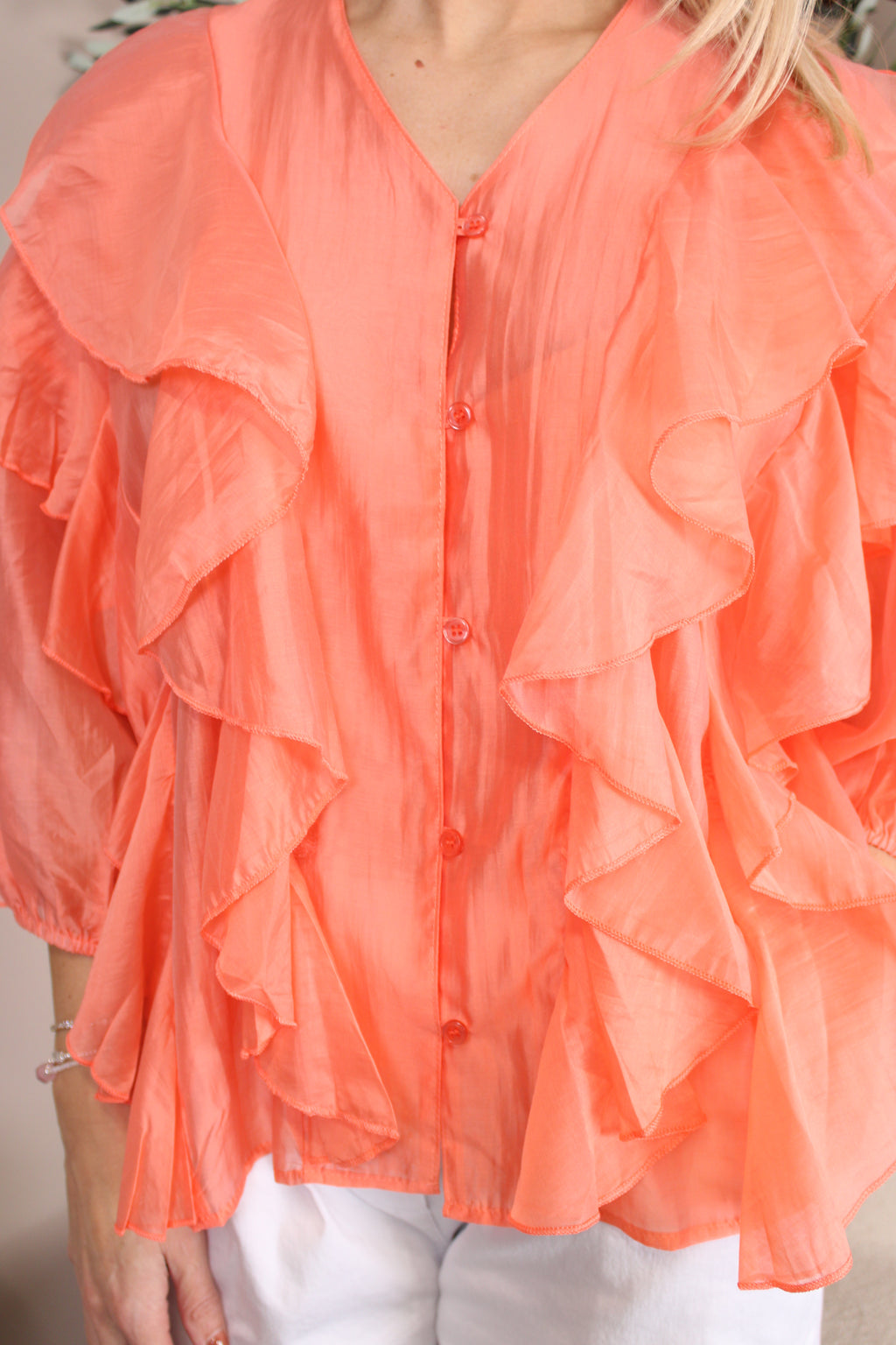 Mayfair Frilly Blouse