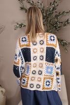 Tivoli Crochet Tie Cardi