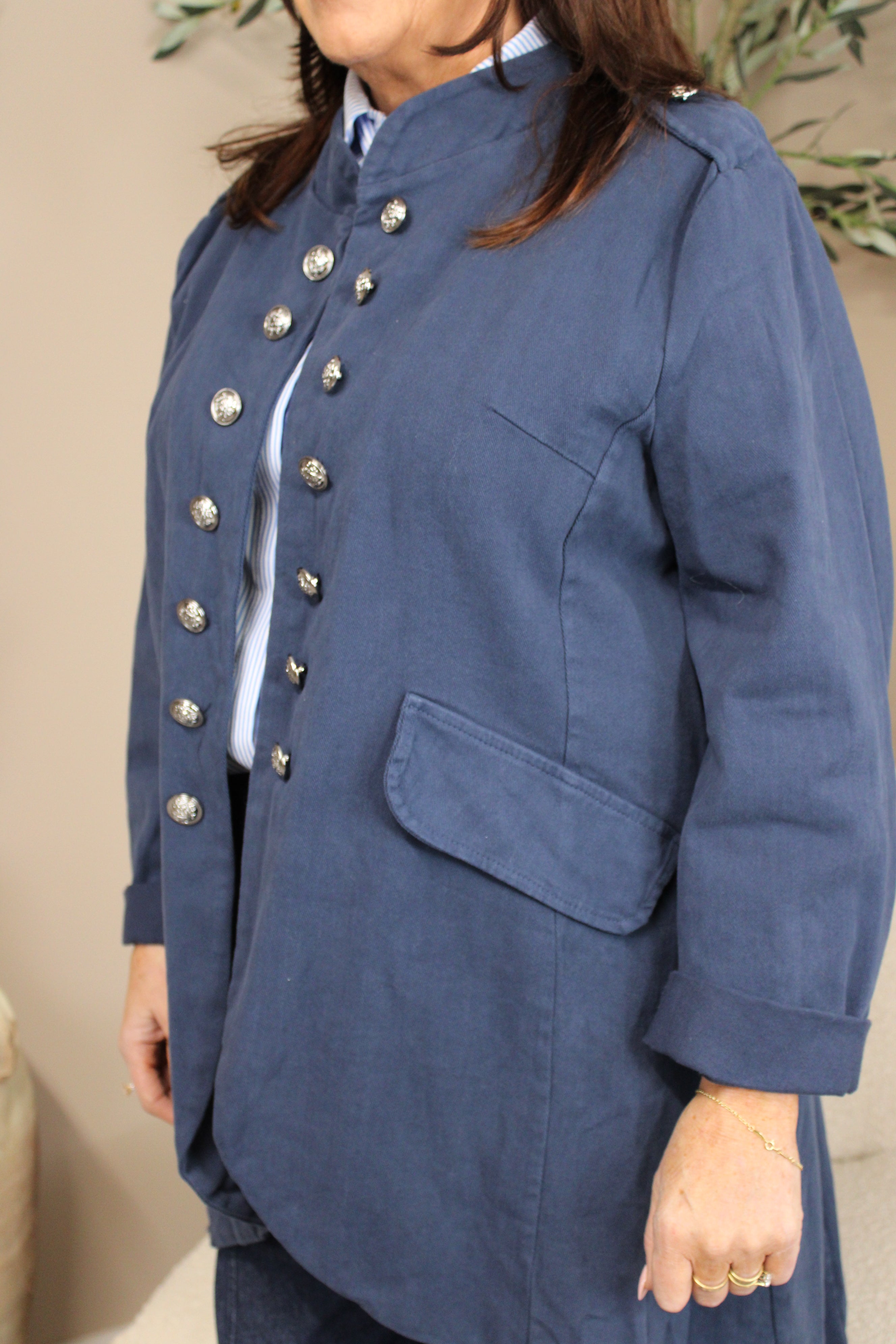 Tivoli Military Longline Jacket