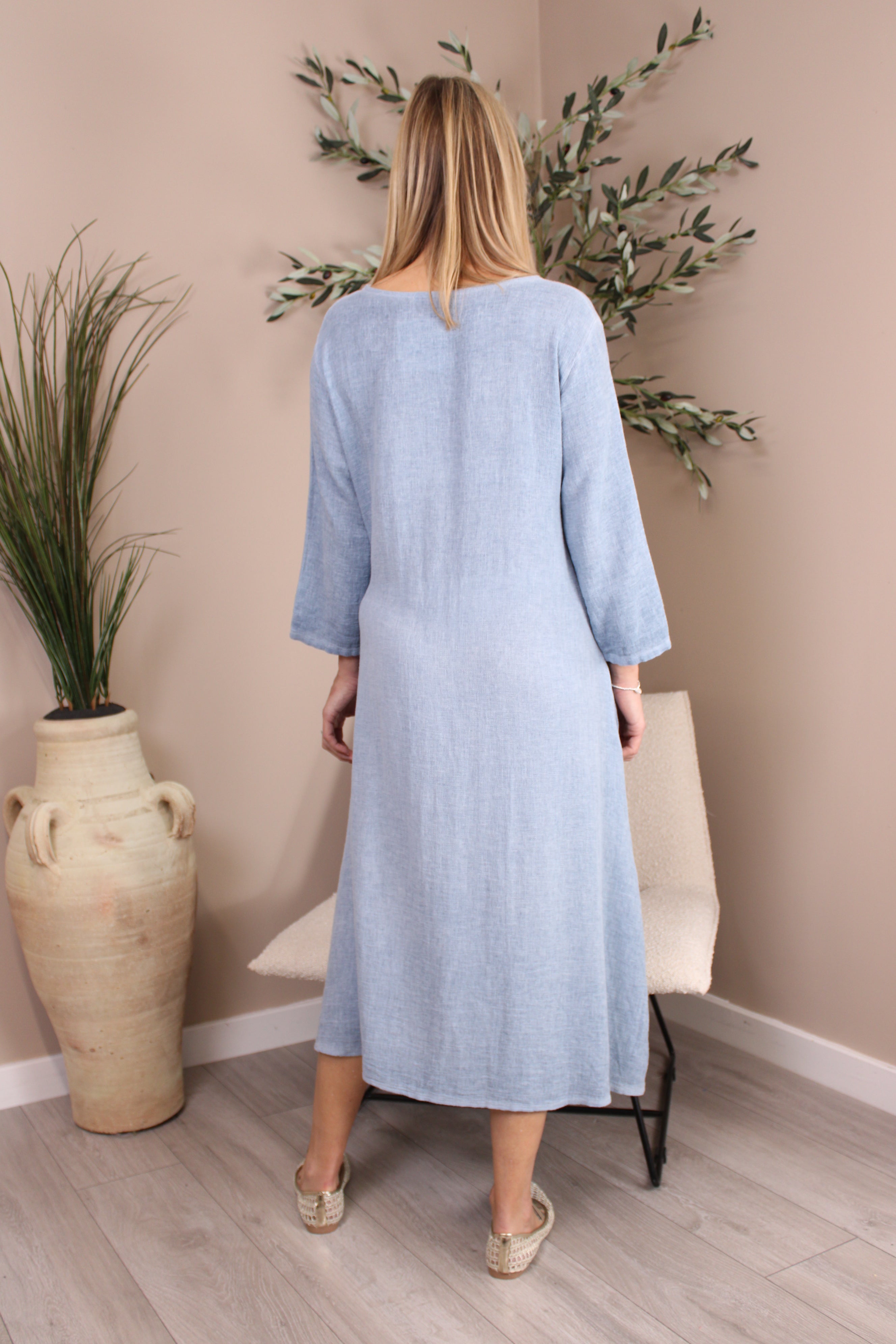 Sicily Tie Front Dress