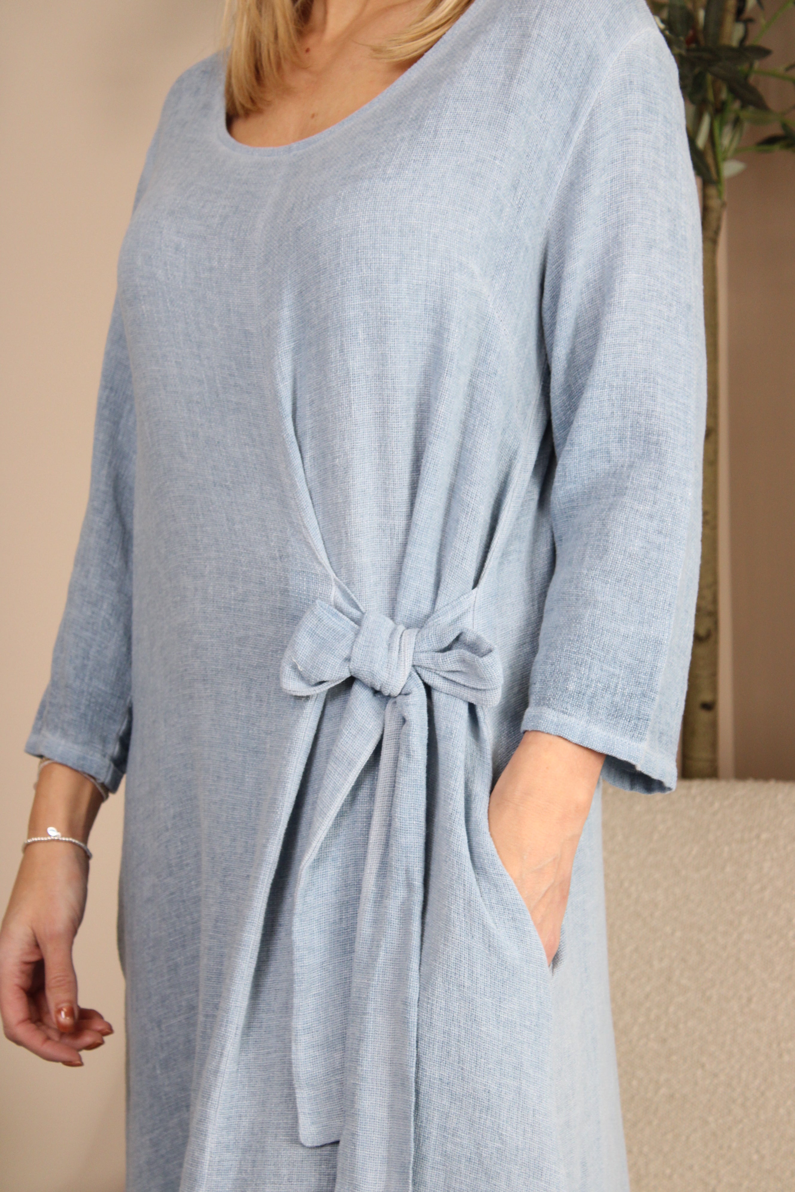 Sicily Tie Front Dress