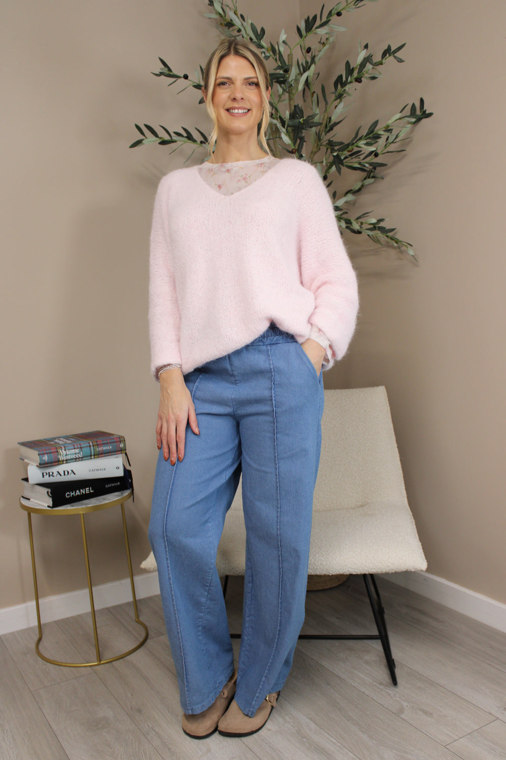 Milan Seam Front Jeans