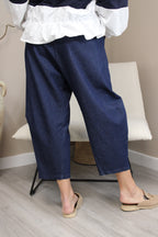 Palma Denim Barrel Trousers