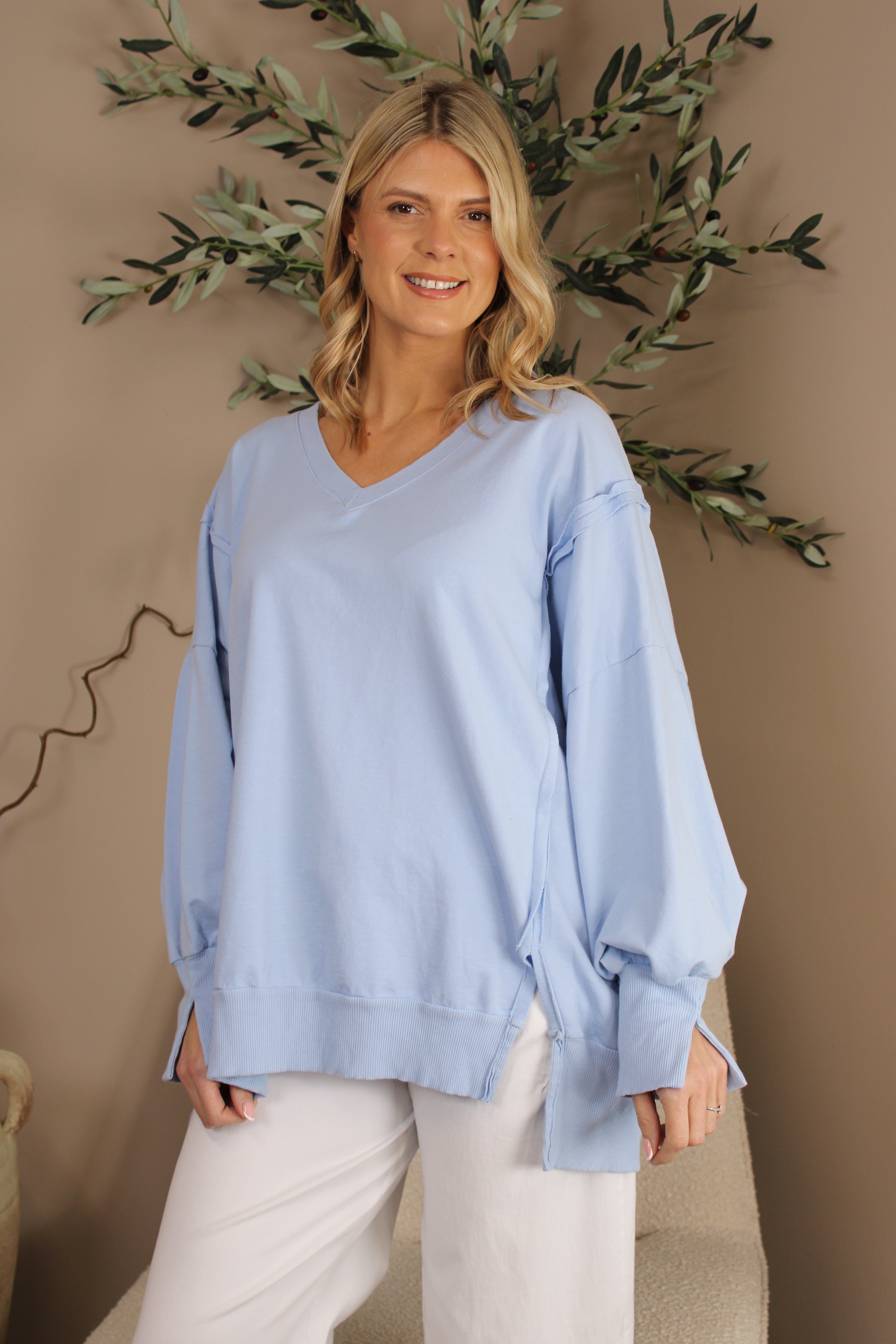 Palma Split Side Sweat