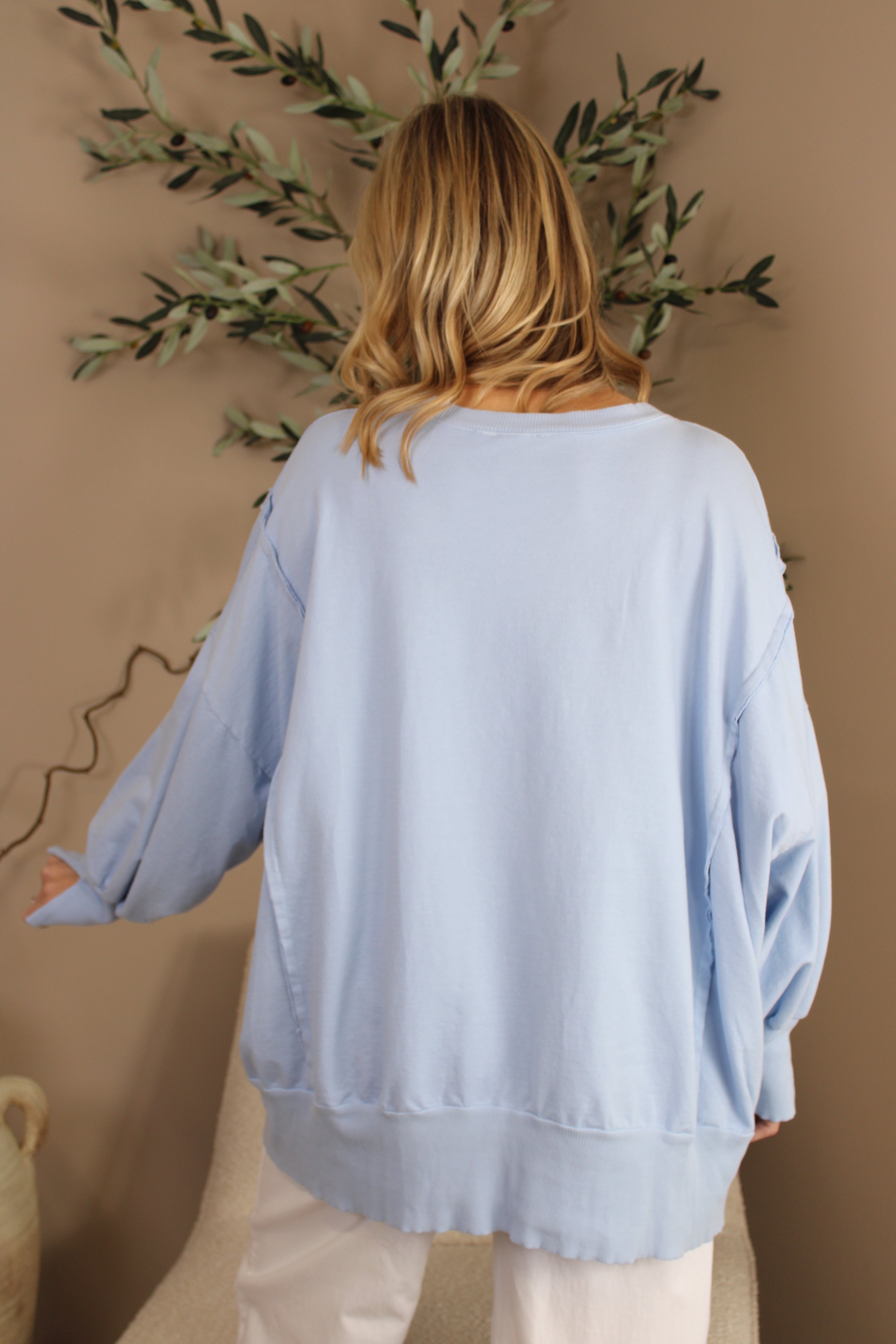 Palma Split Side Sweat